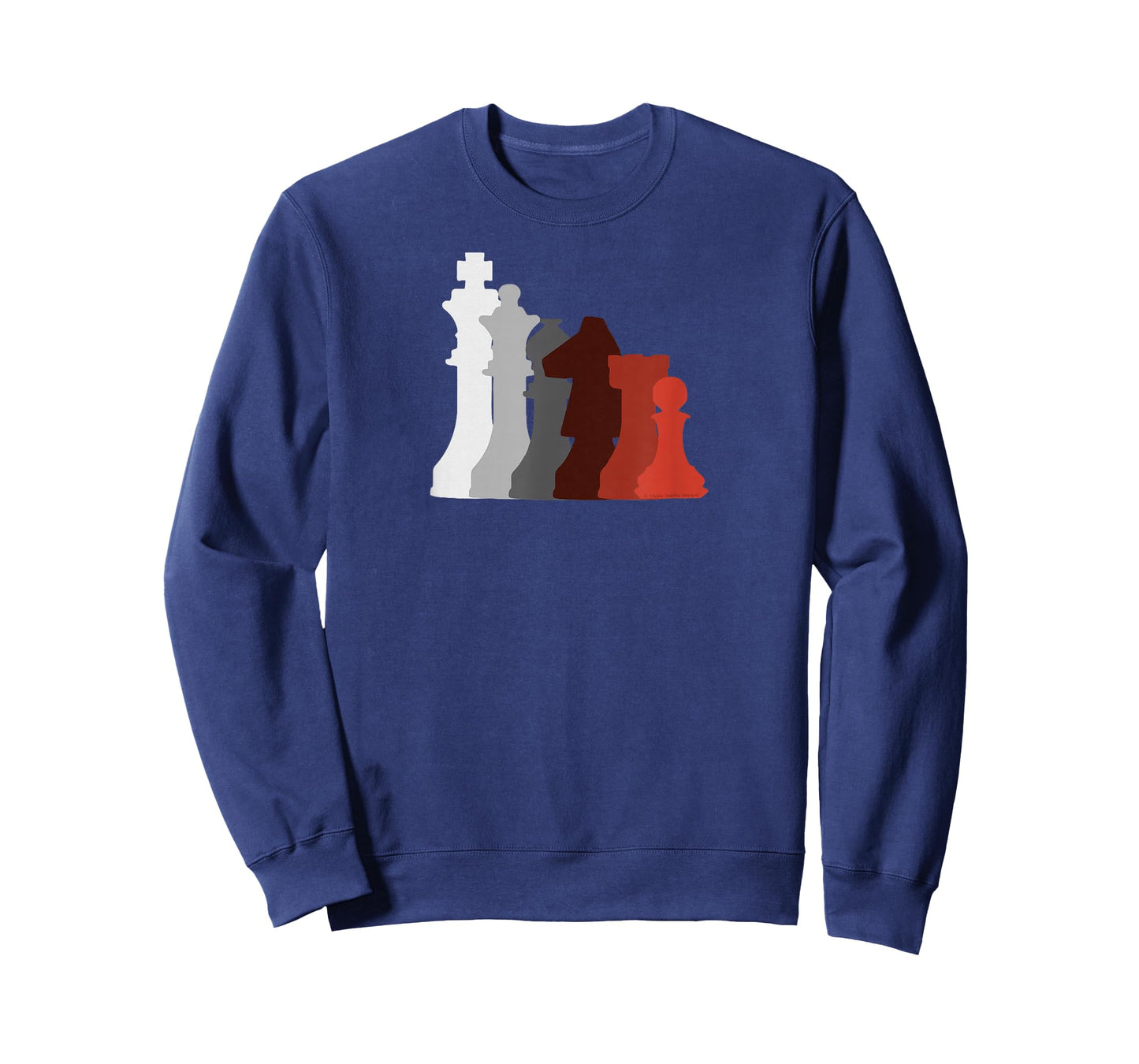 Cool Chess Pieces in Gaming Colors Chess Players T-Shirt