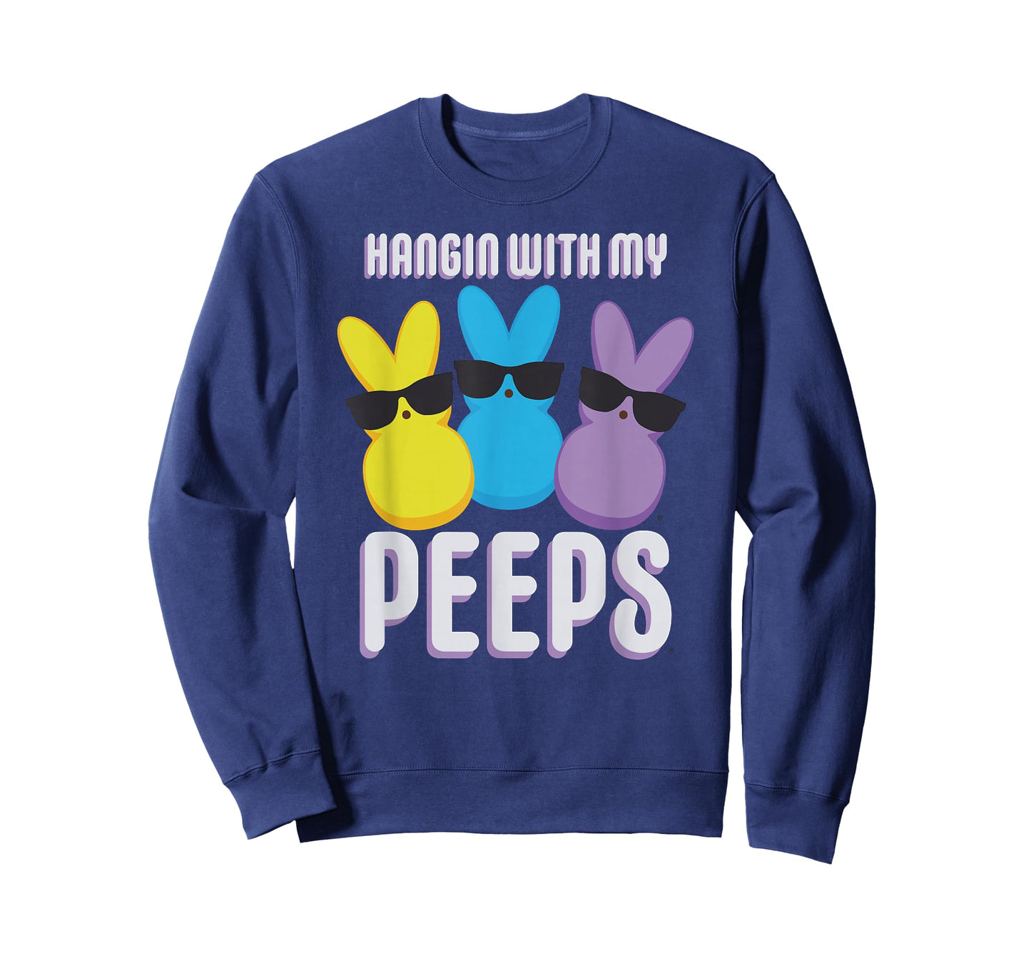 Peeps Easter Hangin With My Peeps Cool Bunnies T-Shirt