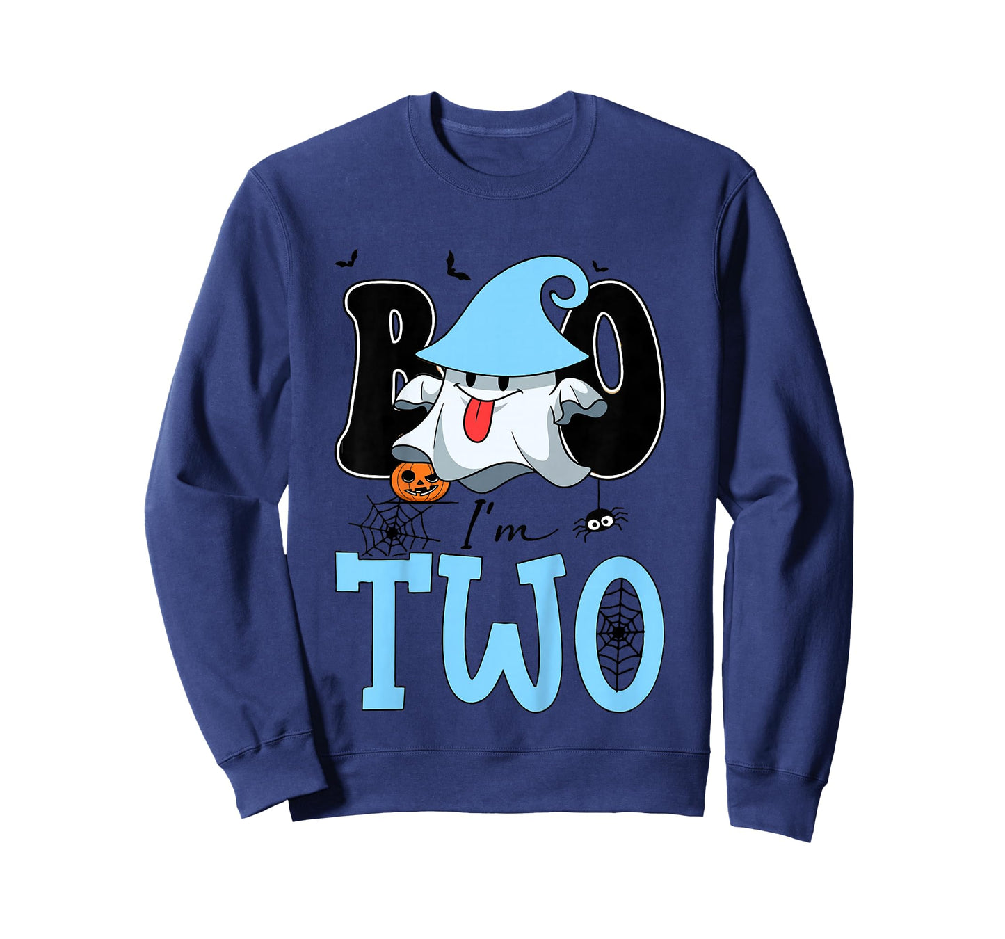 Kid Boo I'm Two 2nd Birthday Ghost Halloween Costume Toddler T-Shirt