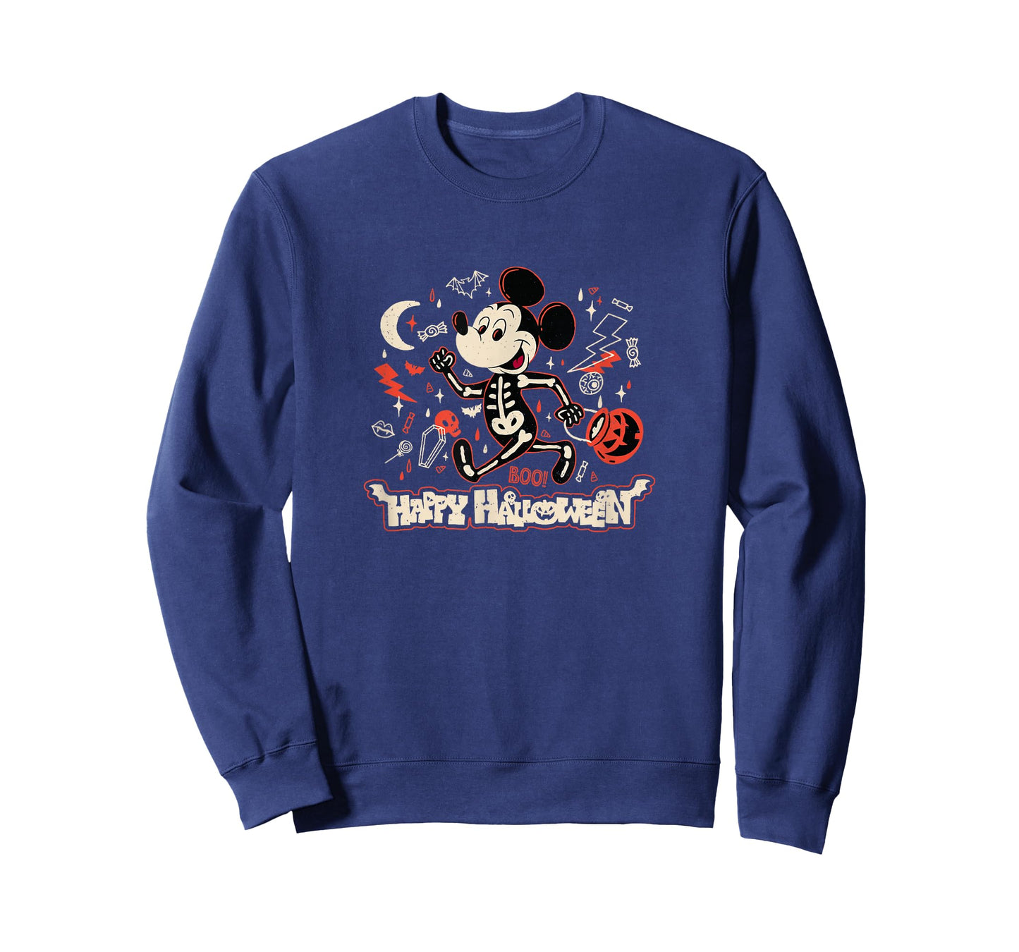Disney Mickey And Friends Halloween Boo! Skeleton Costume T-Shirt