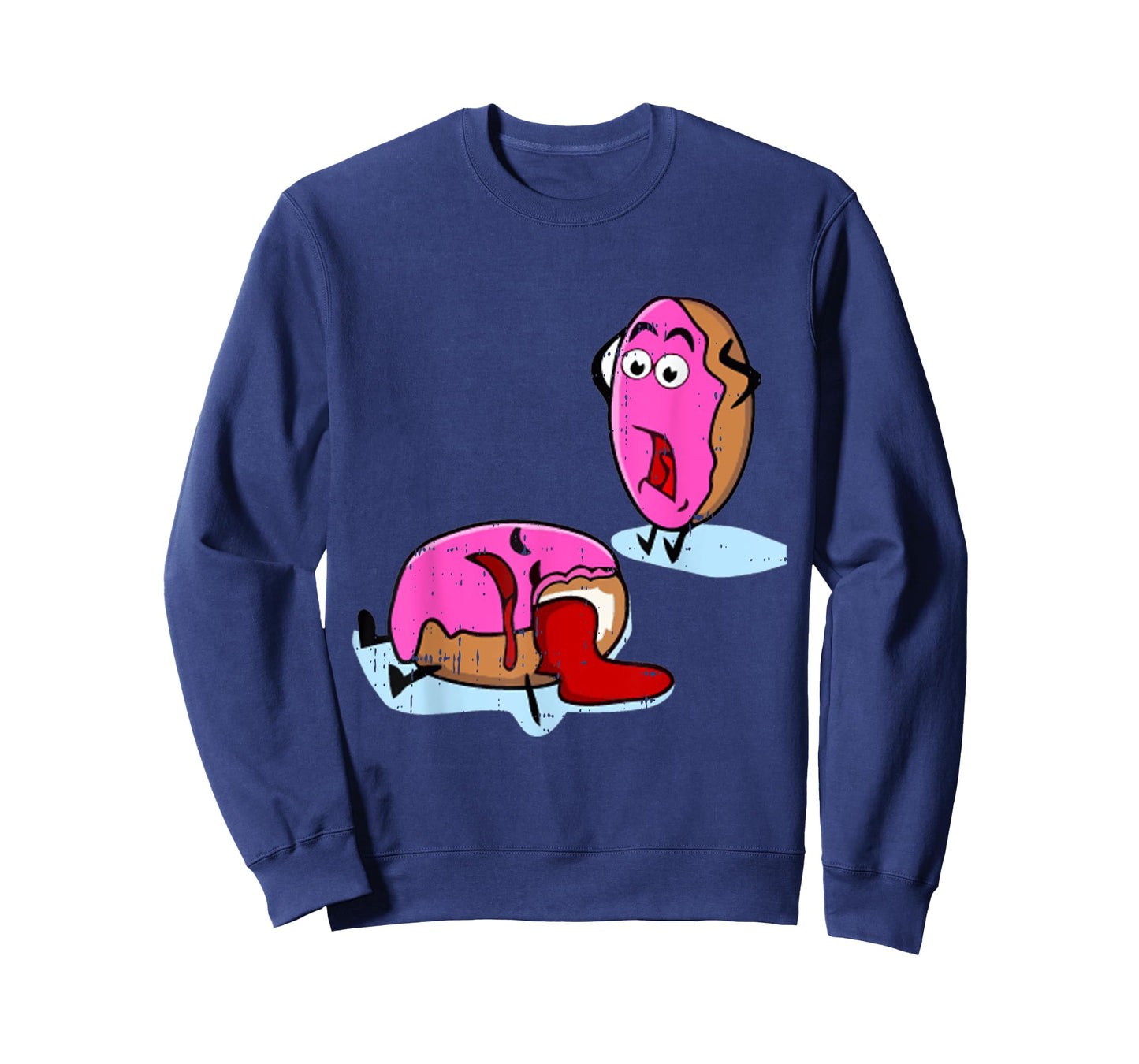 Dead Doughnut Bite Funny Donut Joke Sweets Dessert Gift T-Shirt