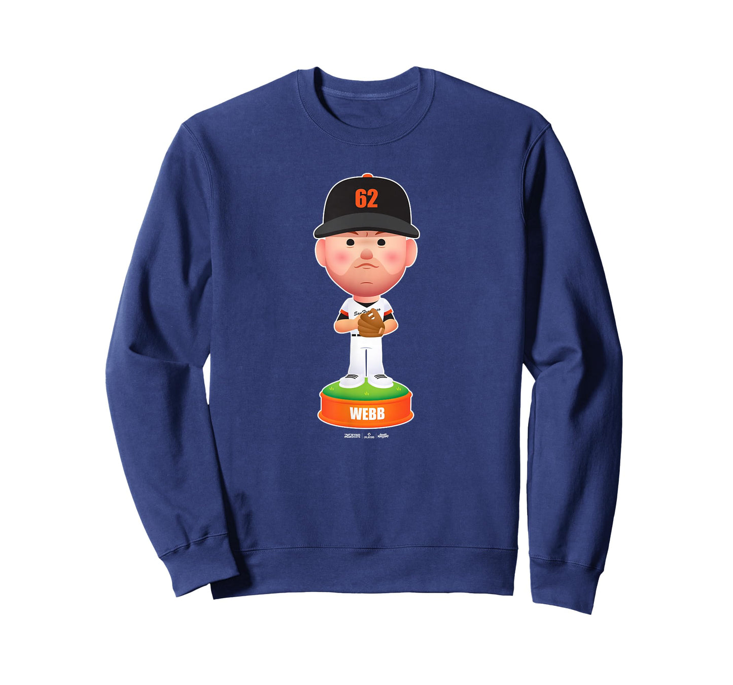 Logan Webb San Francisco Baseball Bobblehead MLBPA T-Shirt