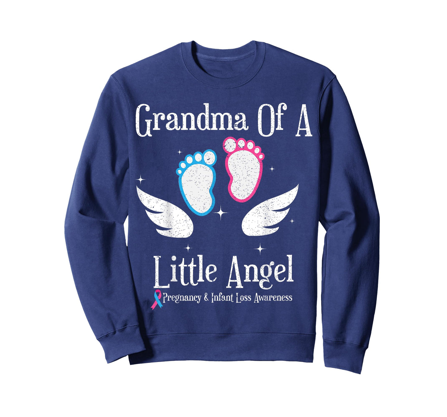 Grandma Of A Little Angel Pregnancy and Infant Loss t-Shirt T-Shirt
