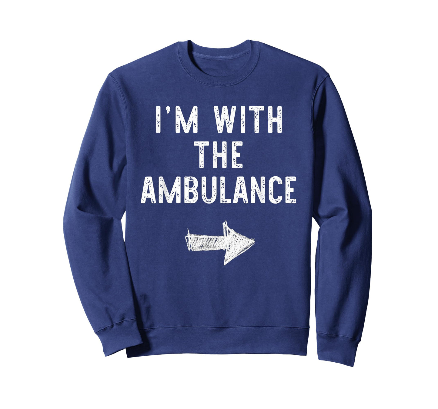 I’m With The Ambulance Funny Halloween Couple Costume T-Shirt
