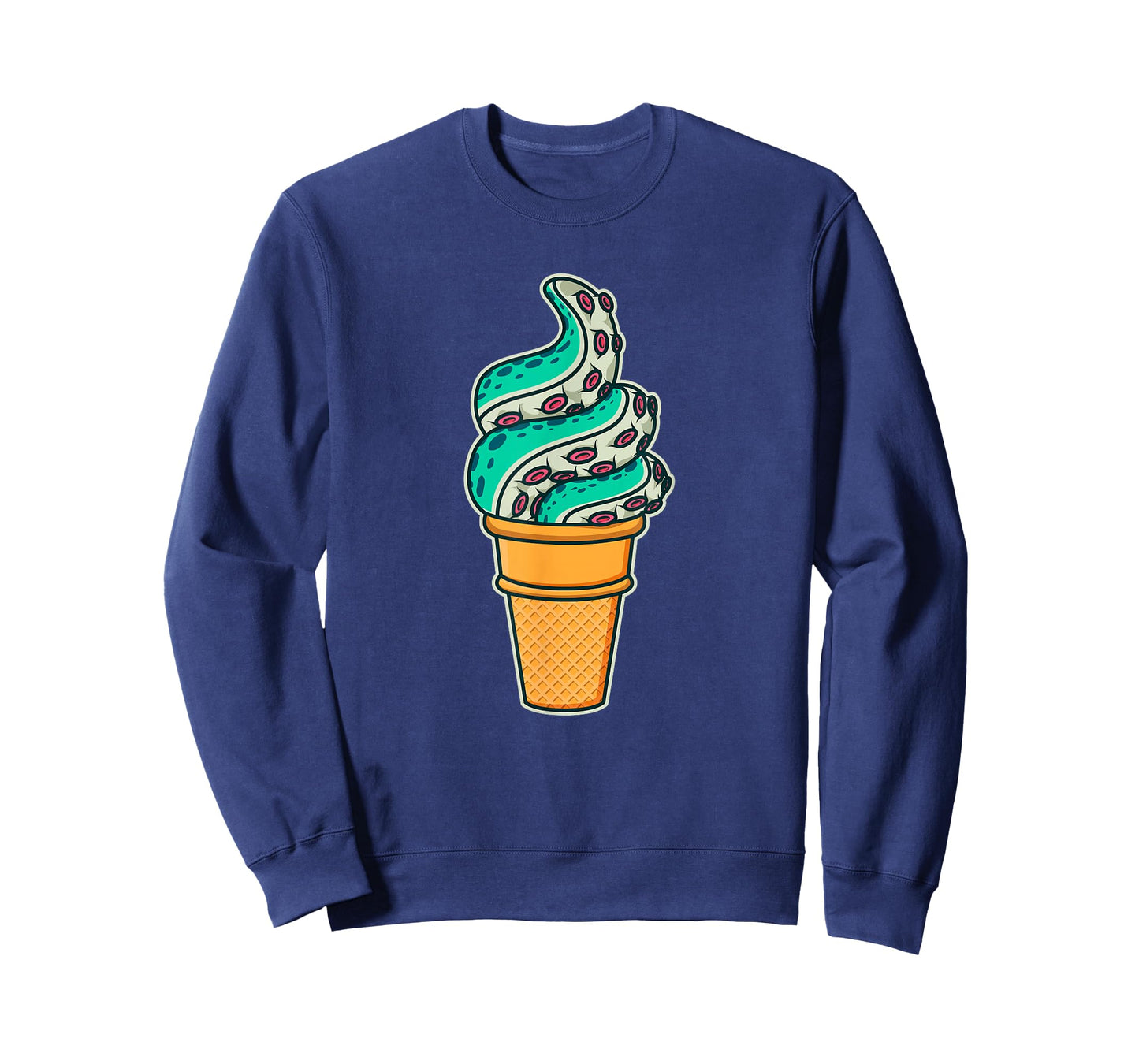 Swirly Octopus Tentacle Ice Cream T-Shirt