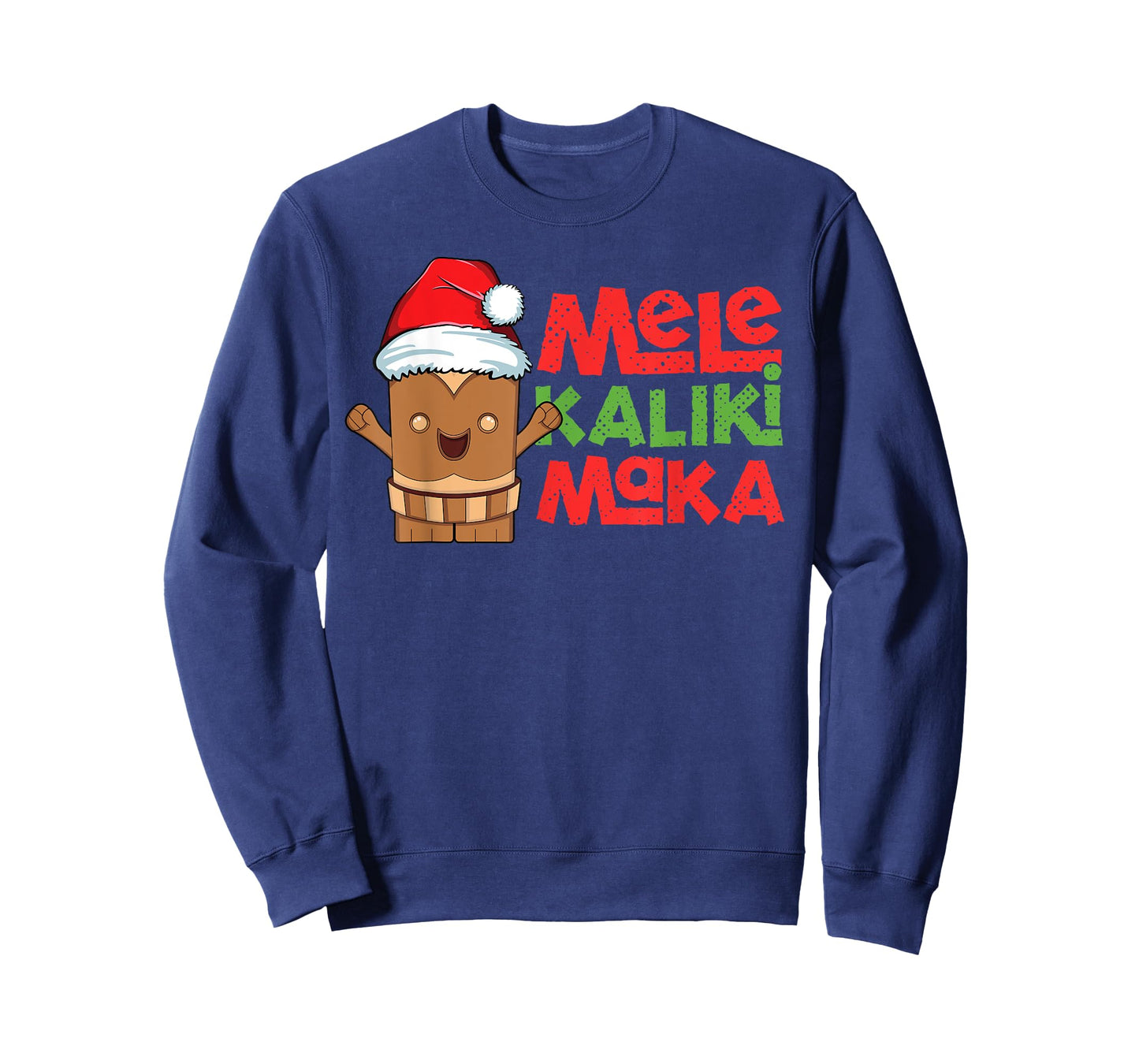 Mele Kalikimaka Hawaiian Christmas Tiki Hawaii Kids Boys T-Shirt