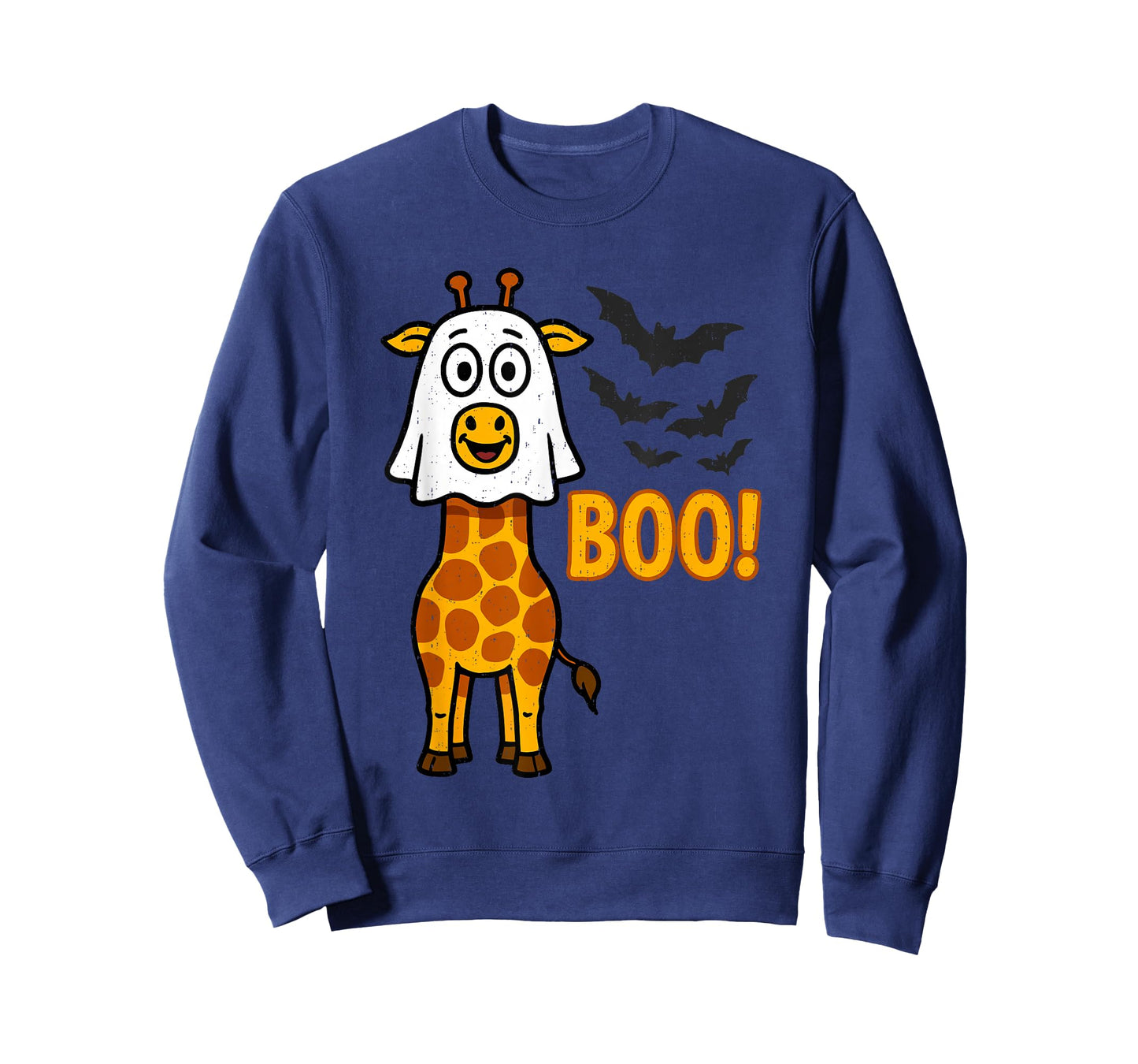 Funny Giraffe Boo Halloween Costume Spooky Animal Lovers T-Shirt