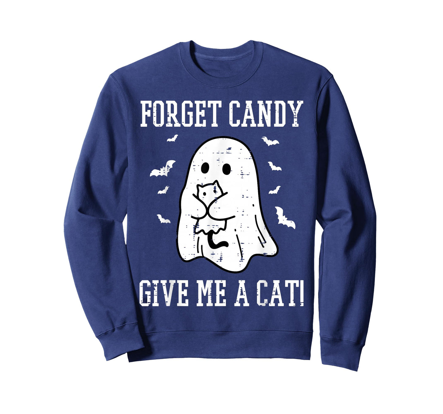 Halloween Forget Candy Give Me Cat Costume Women Men Kids T-Shirt