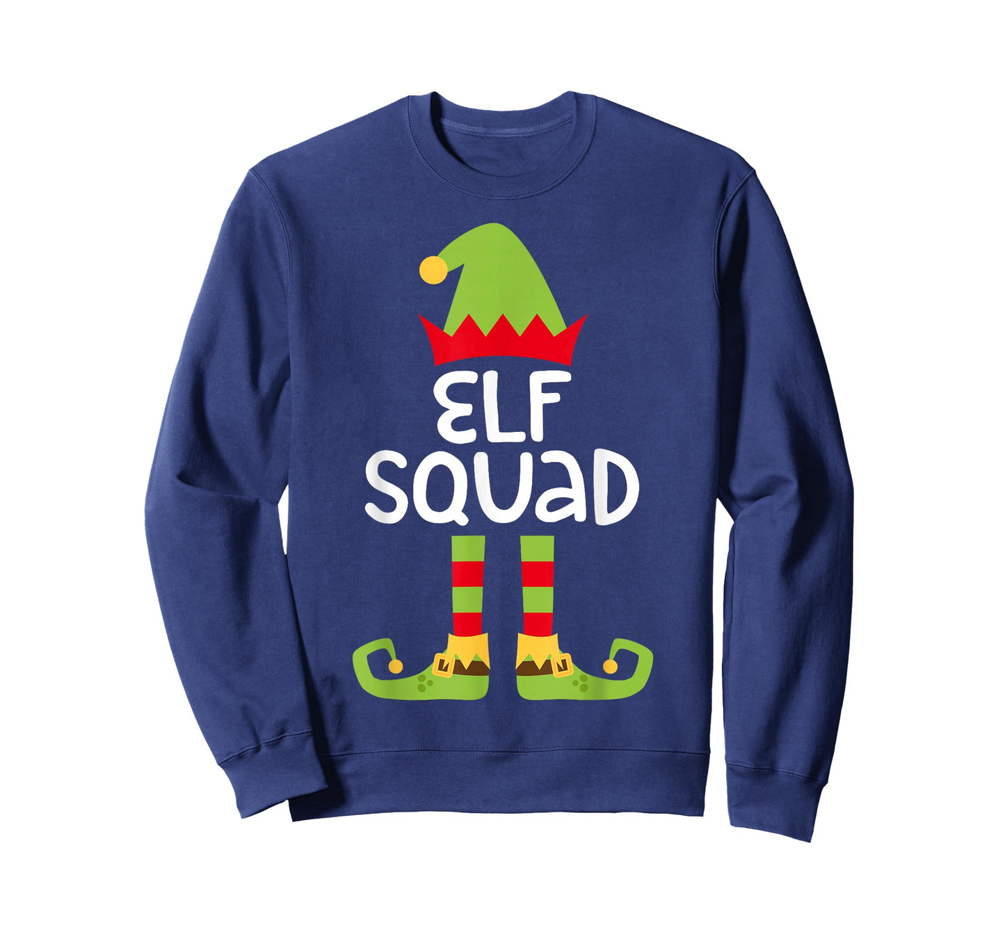 Elf Squad Shirt Matching Kids Boy Girl Christmas Elf Pajamas T-Shirt