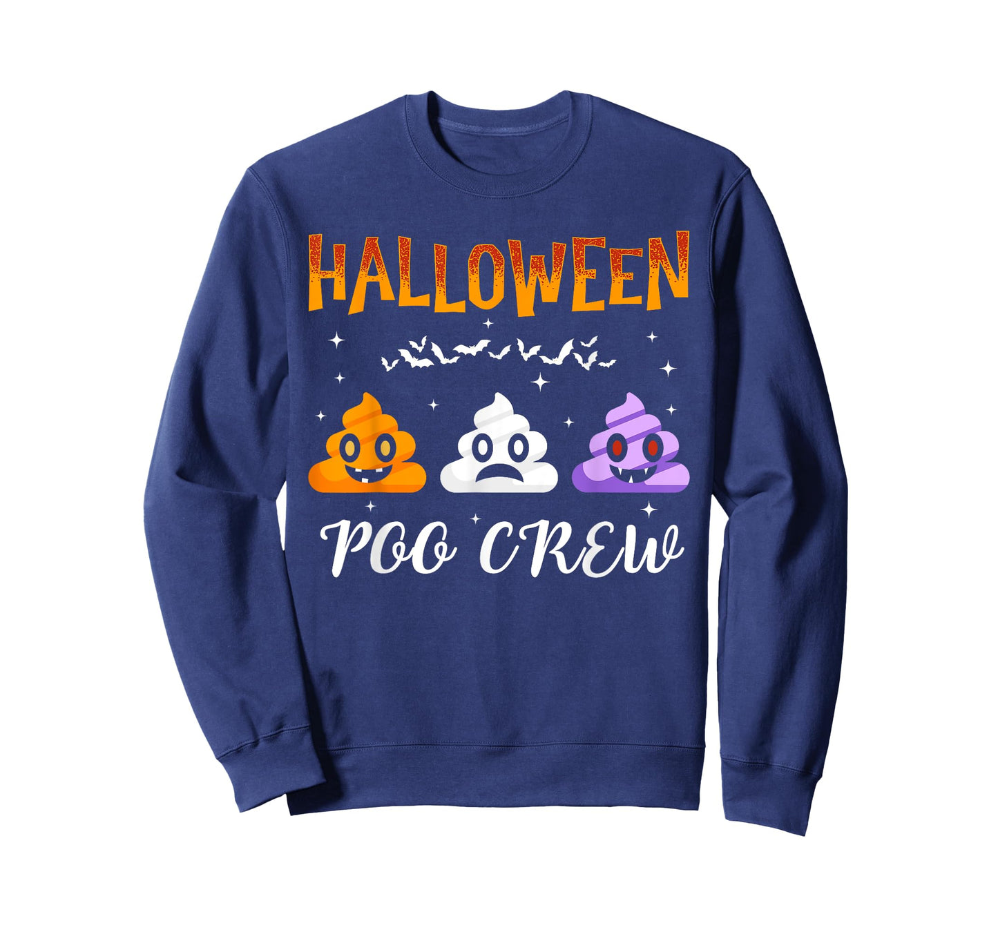 Halloween Poo-Crew Funny Halloween Poop Spooky Squad Crew T-Shirt