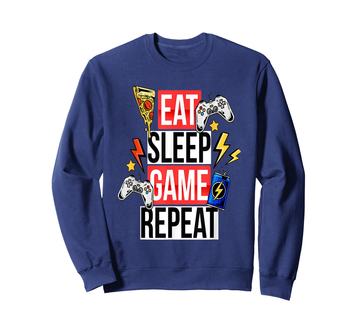 Funny Eat Sleep Game Repeat TShirt for Video Games Lovers T-Shirt