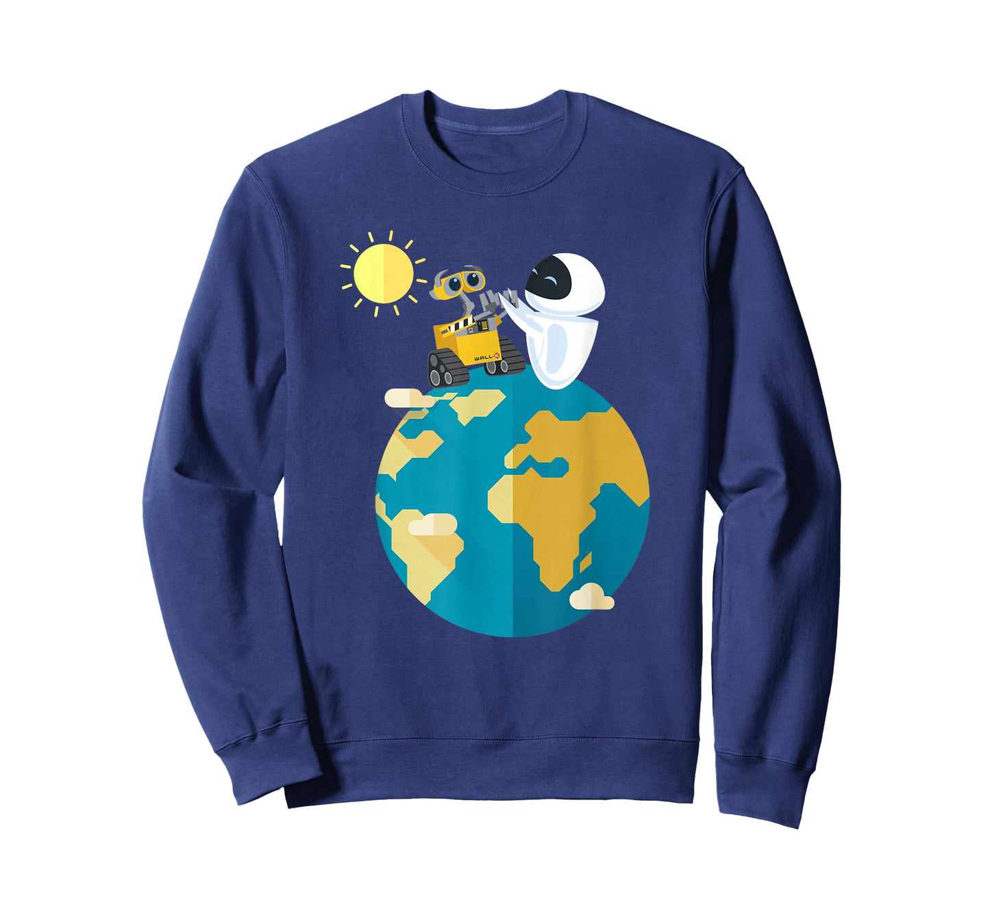 Disney Pixar Wall-E & EVE World Peace T-Shirt