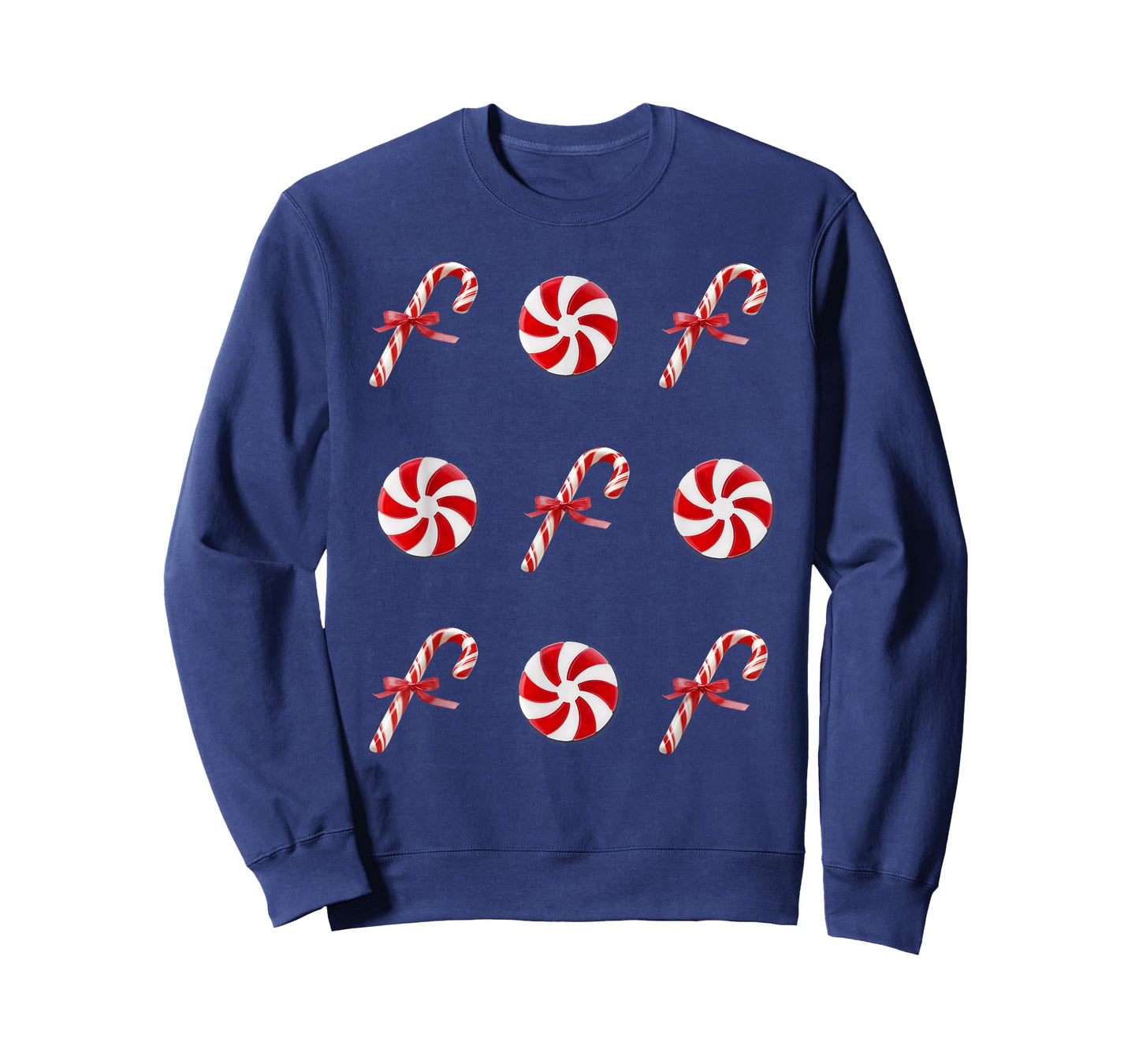 Peppermint Candy Cane Christmas T-Shirt