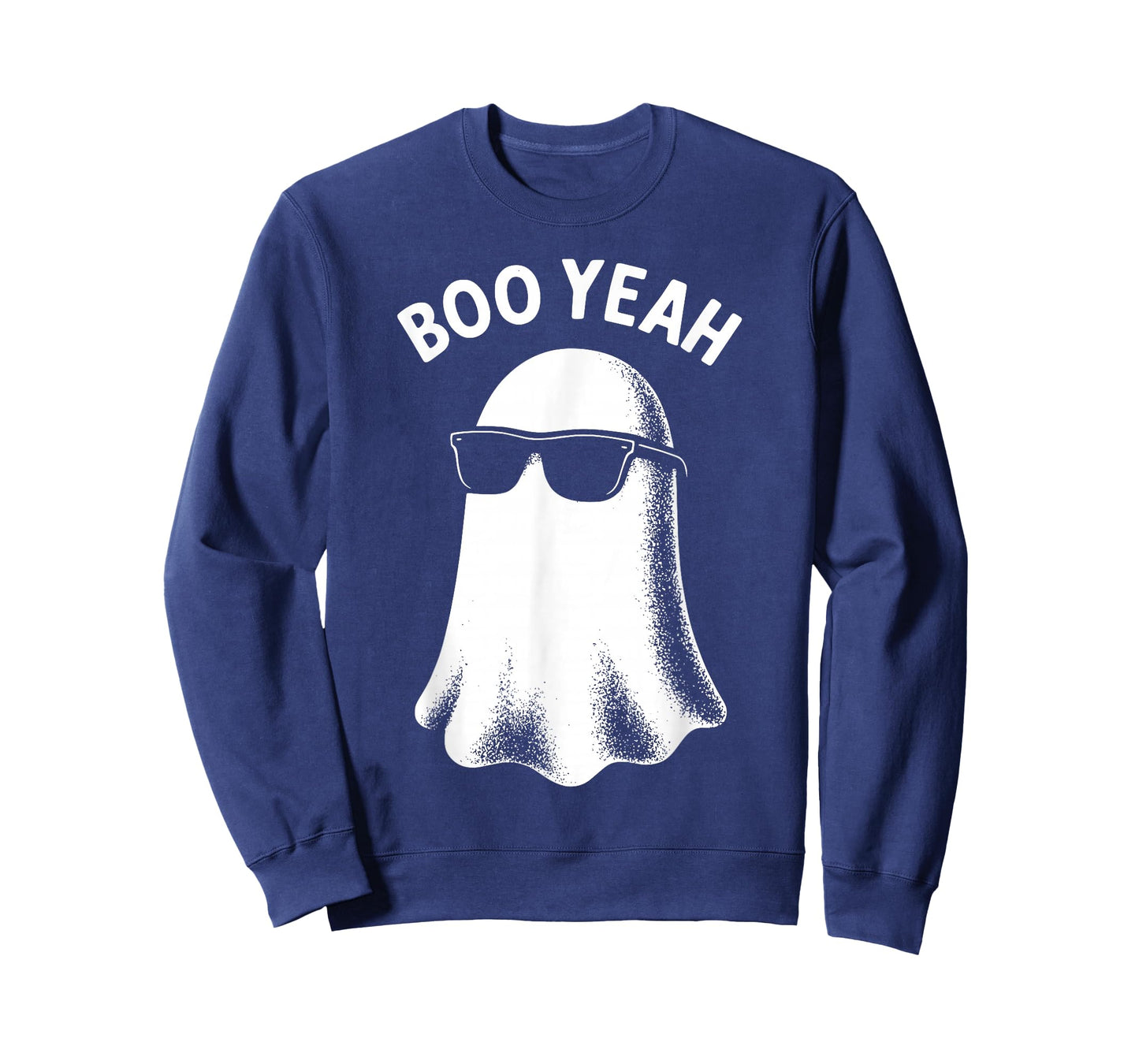 Boo Yeah Haunted Ghost Sunglasses Funny Halloween T-Shirt
