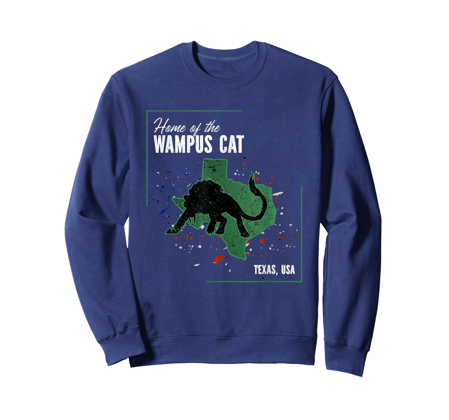 Texas - Cryptids Home of the Wampus Cat T-Shirt for Men Women Kids