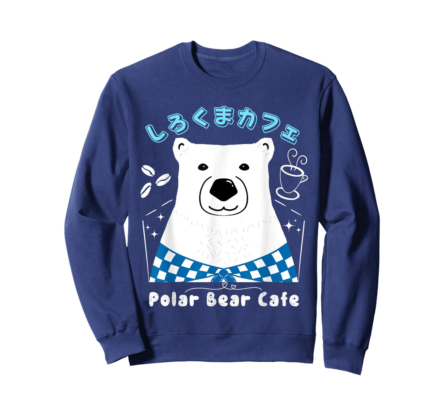 Kawaii Polar Bear Cafe Japanese Cute Anime Style Shirokuma T-Shirt
