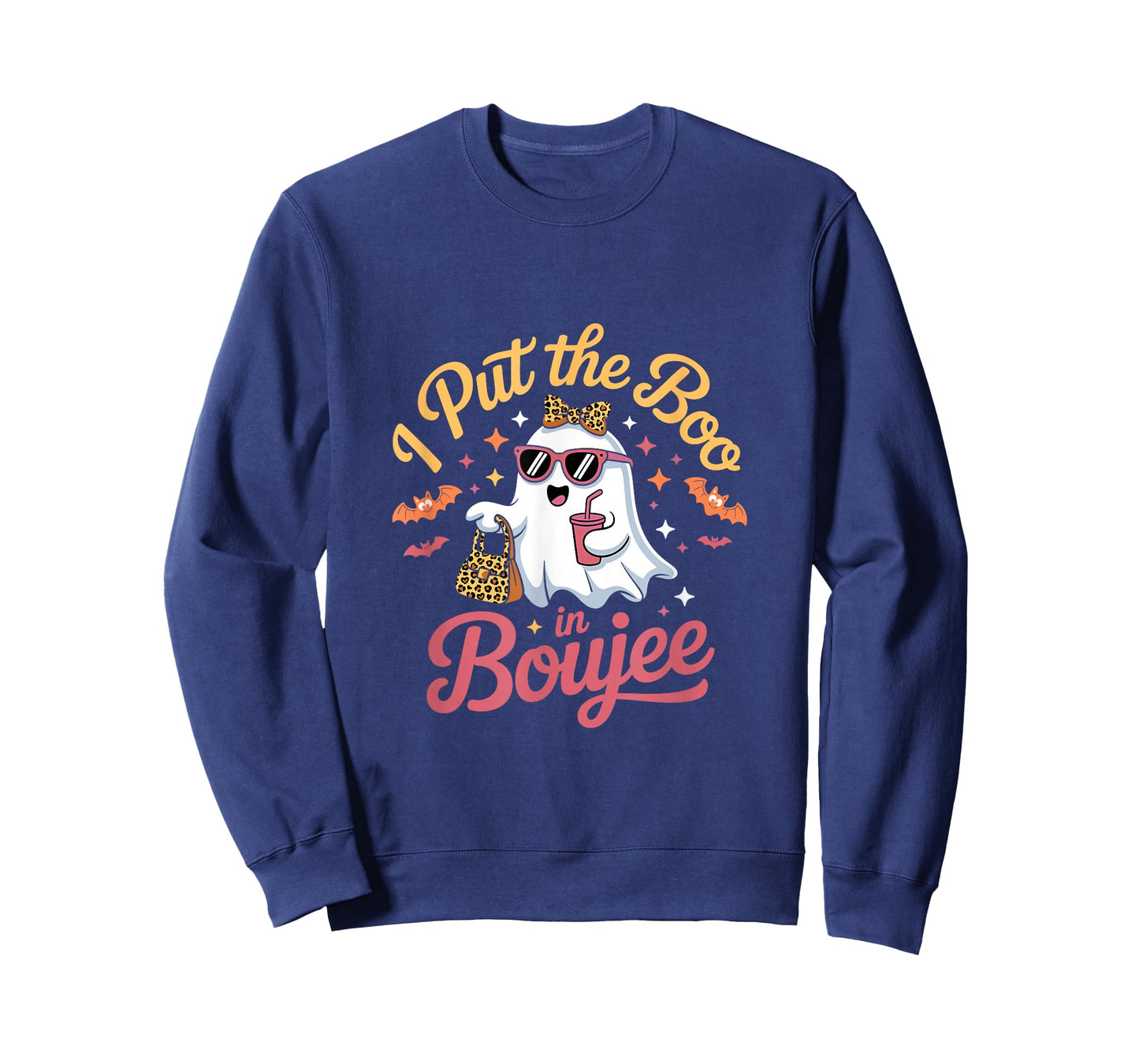 I Put The Boo in Boujee Halloween for Coquette Spooky Season T-Shirt