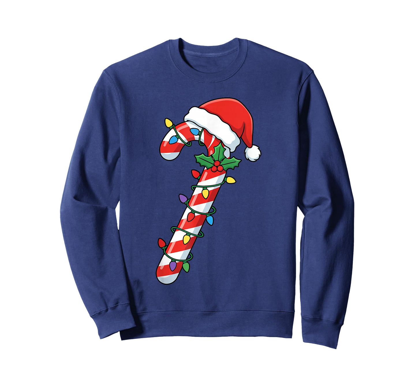 Funny Christmas Candy Canes Santa Xmas Kids Men Women T-Shirt