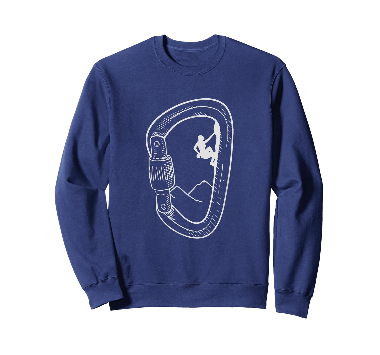 Rock Climbing Shirt Carabiner Mountain Tee Climber Gift T-Shirt