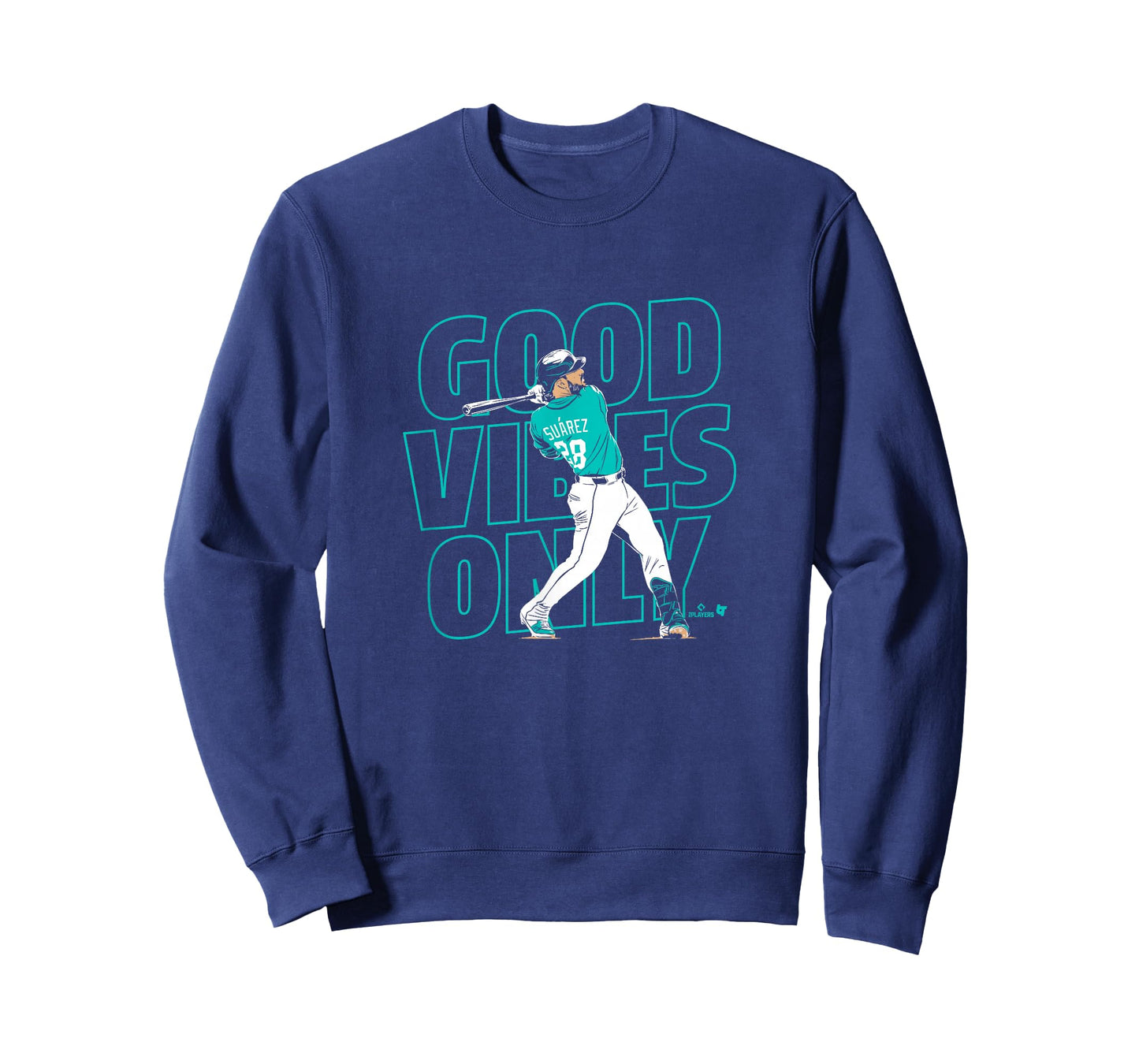 Eugenio Suarez - Good Vibes Only - Seattle Baseball T-Shirt