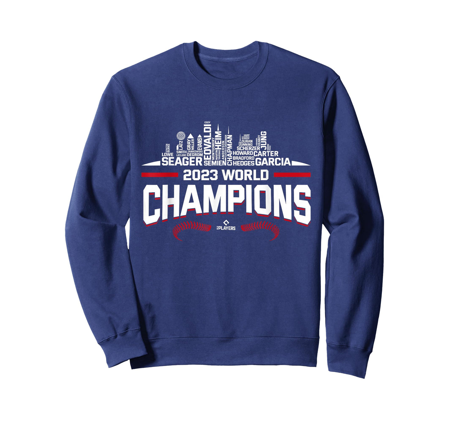 2023 World Champions Adolis Garcia Texas MLBPA T-Shirt