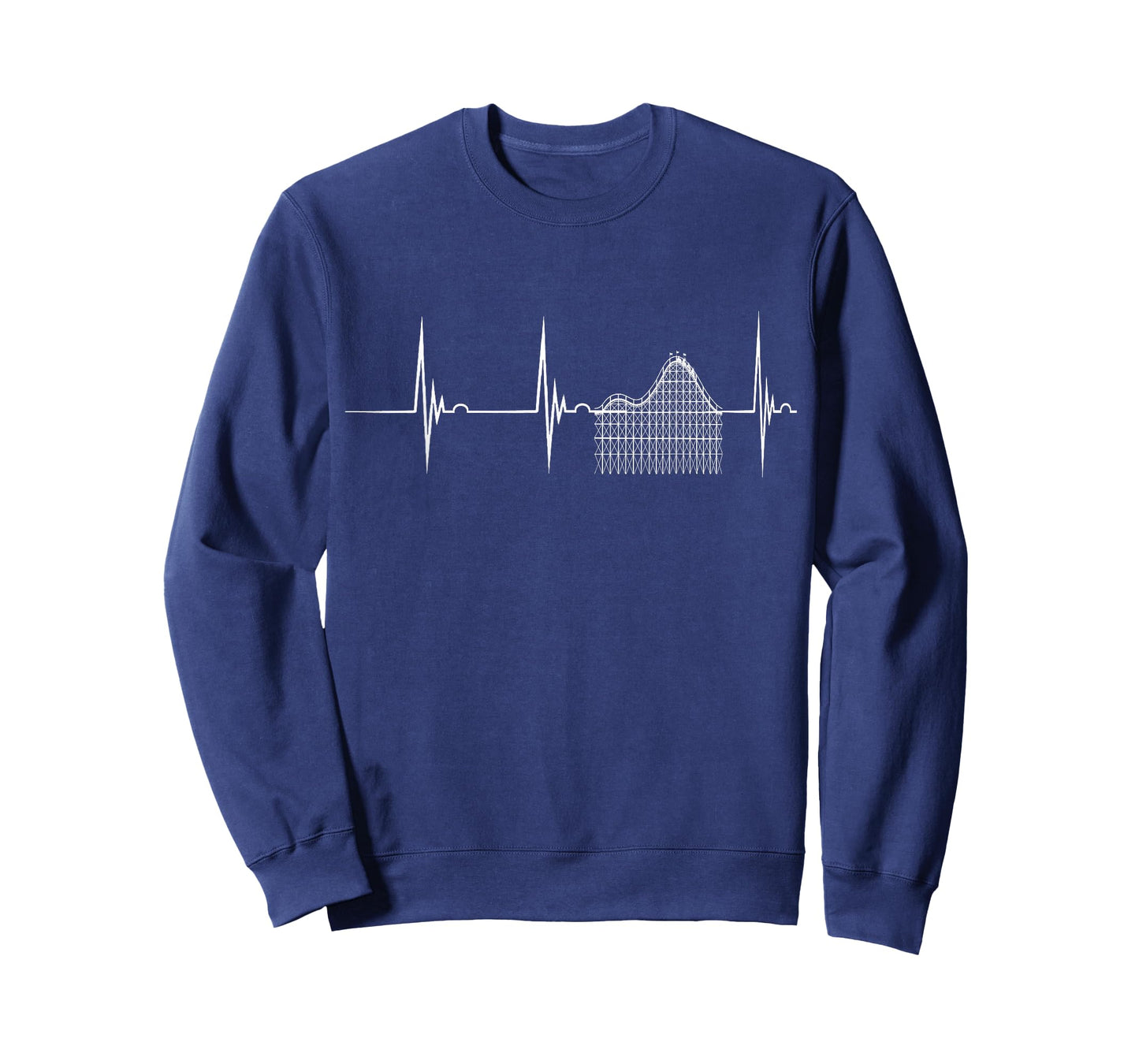 Roller Coaster Heartbeat EKG Pulsline Thrillseekers T-Shirt T-Shirt