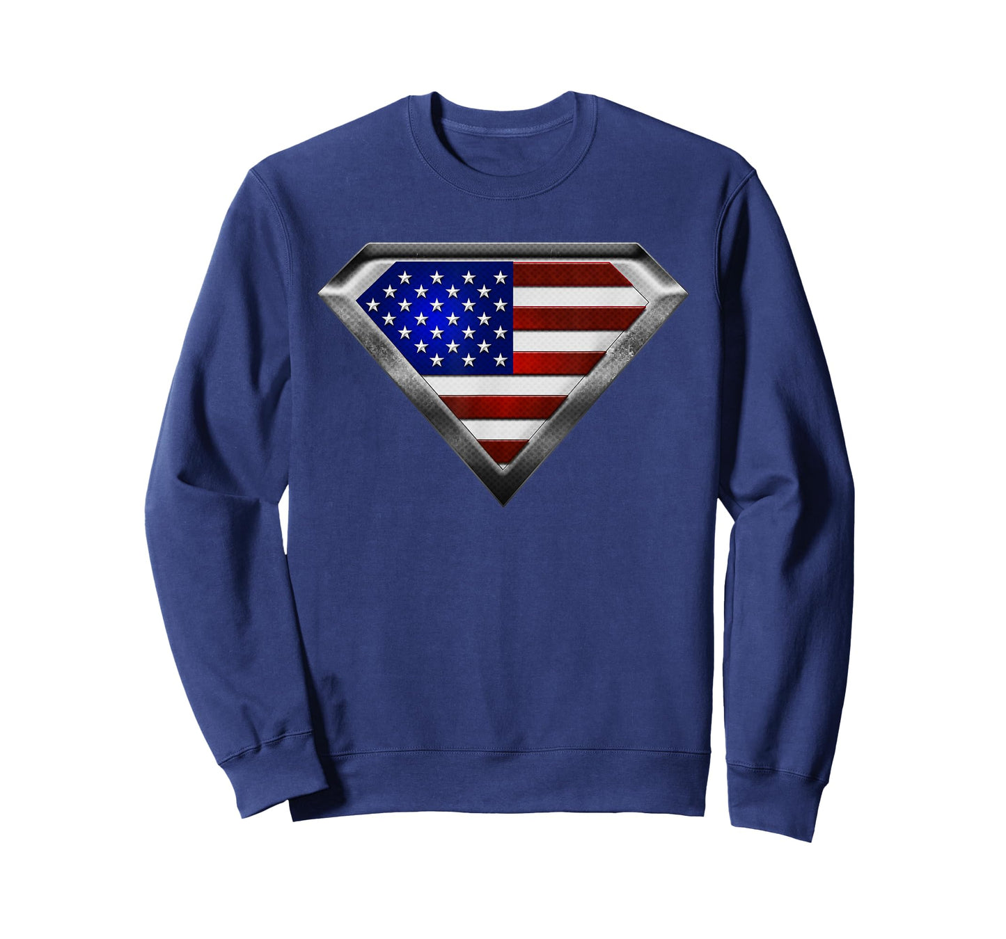 Super USA Flag Superhero Patriotic American Flag T-Shirt