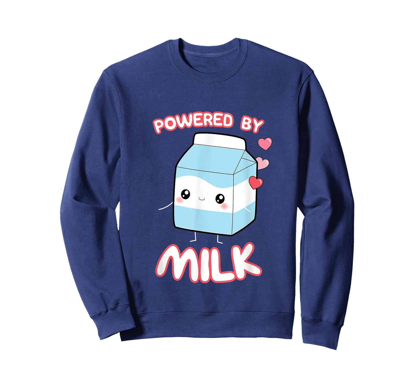 Powered By Milk, Kawaii Milk Otaku Top T-Shirt