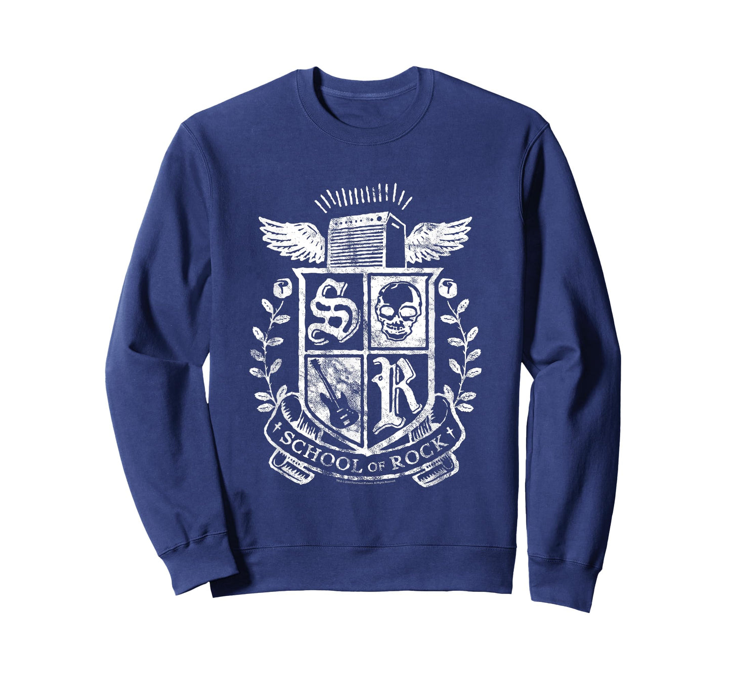 School of Rock Distressed Crest T-Shirt