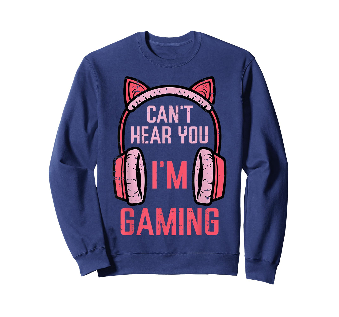 Cant Hear You Im Gaming Video Gamer Women Girls Kids Teens T-Shirt
