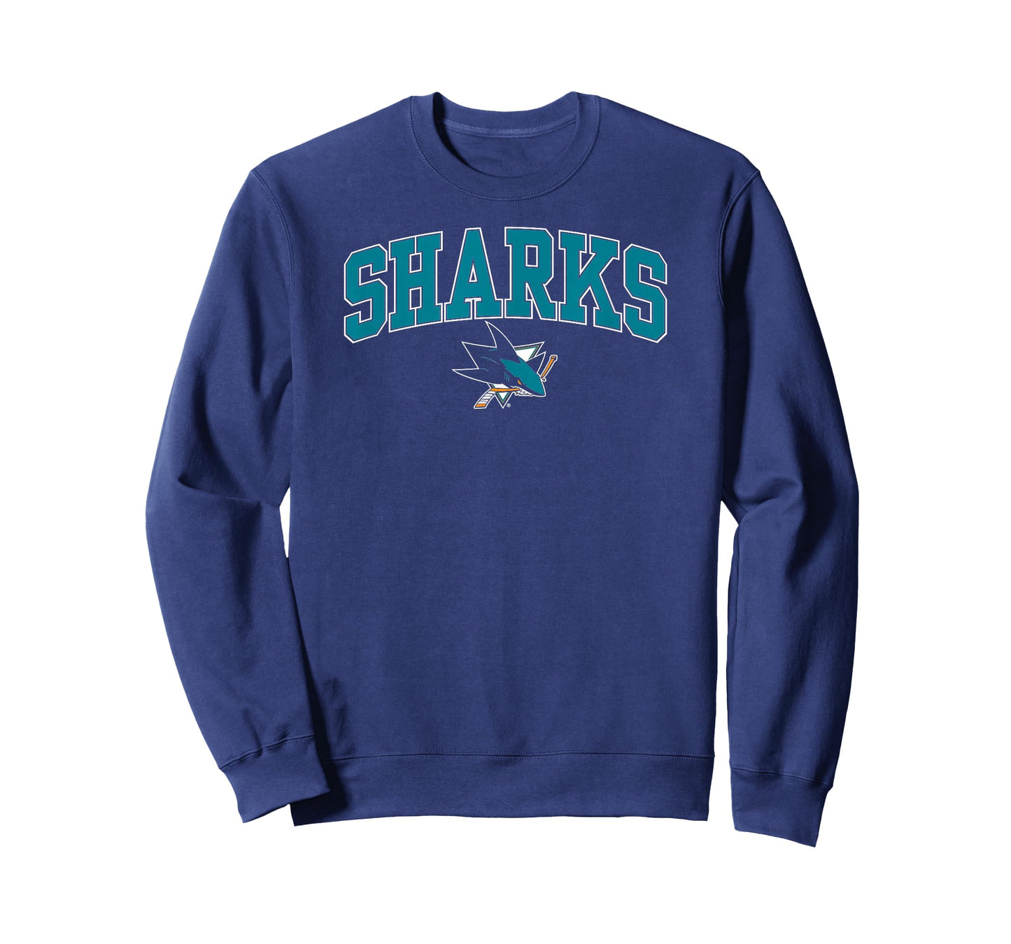 San Jose Sharks Arch Over Black NHL Officially Licensed T-Shirt