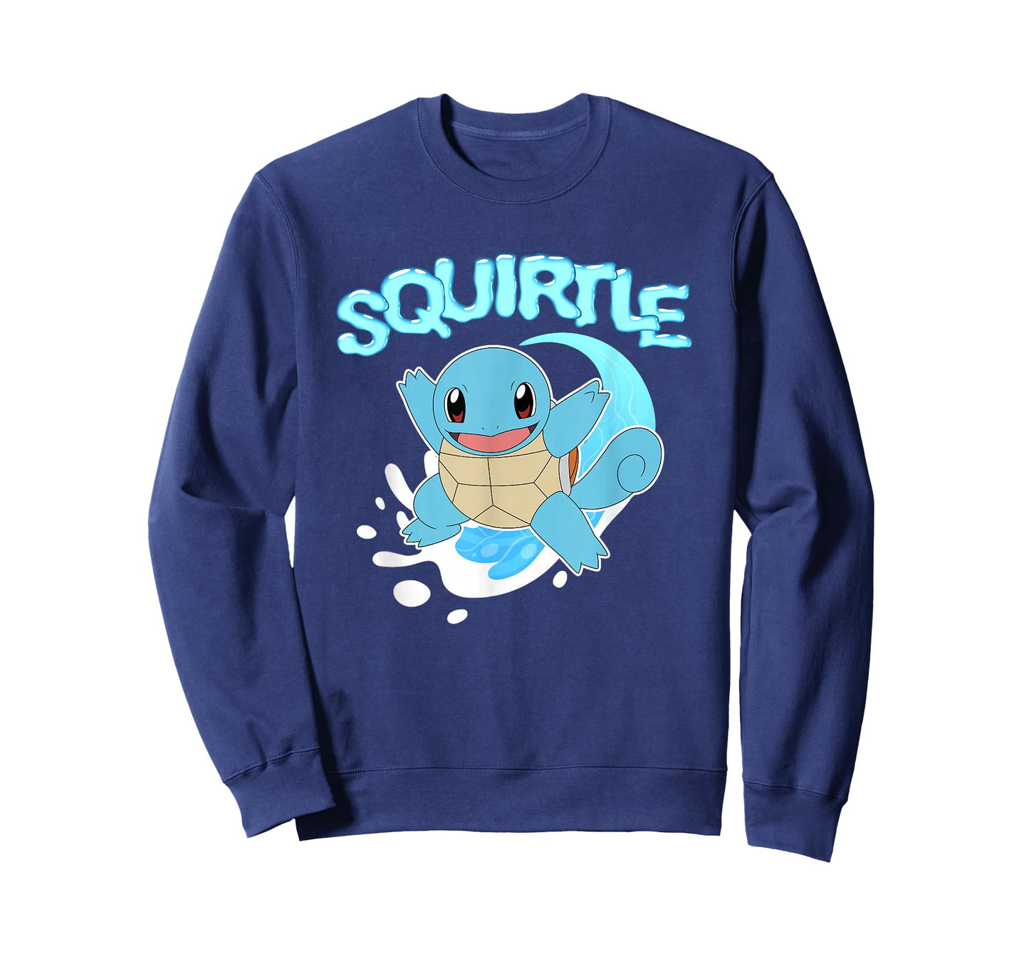 Pokémon Squirtle Riding A Wave Cute Shot T-Shirt