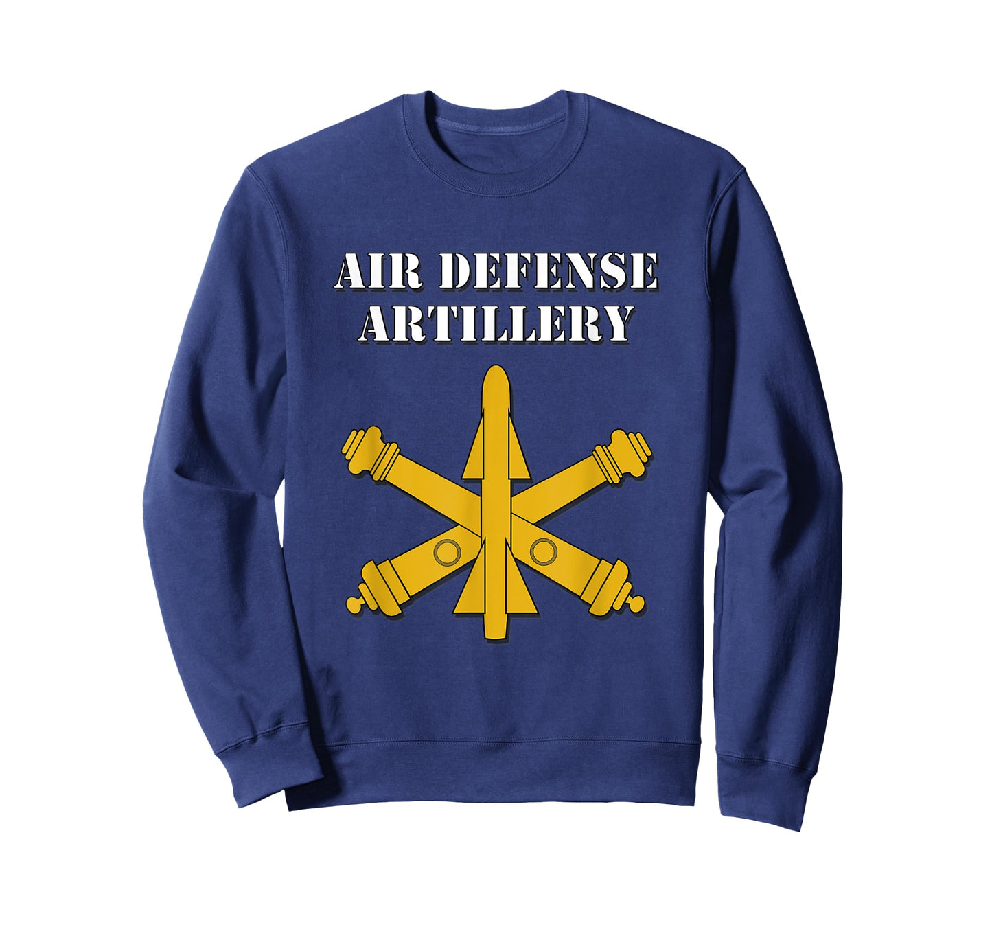 Air Defense Artillery w/Crossed Cannons and Missile Shirt T-Shirt