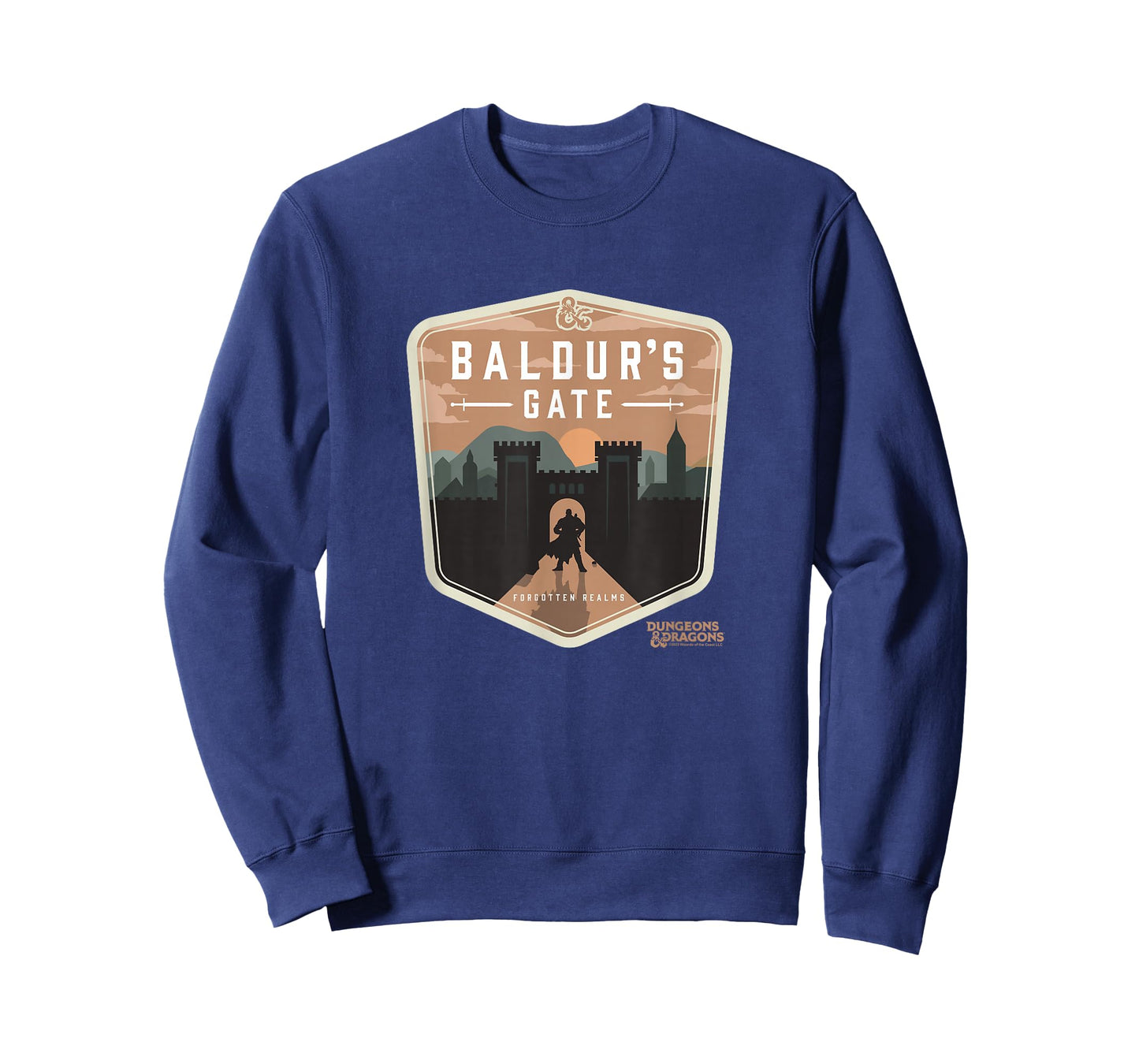 Dungeons & Dragons Baldur's Gate Forgotten Realms Logo T-Shirt
