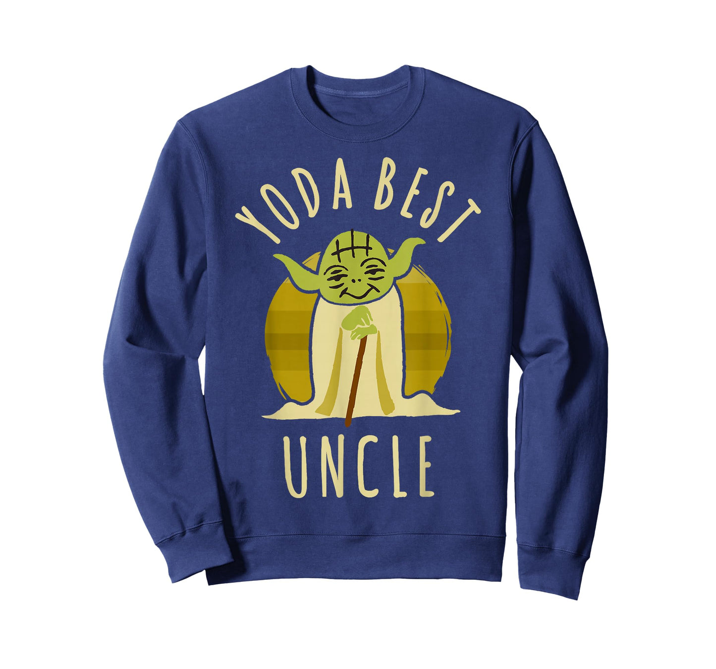 Star Wars Yoda Best Uncle Cartoon Yoda Disney+ T-Shirt
