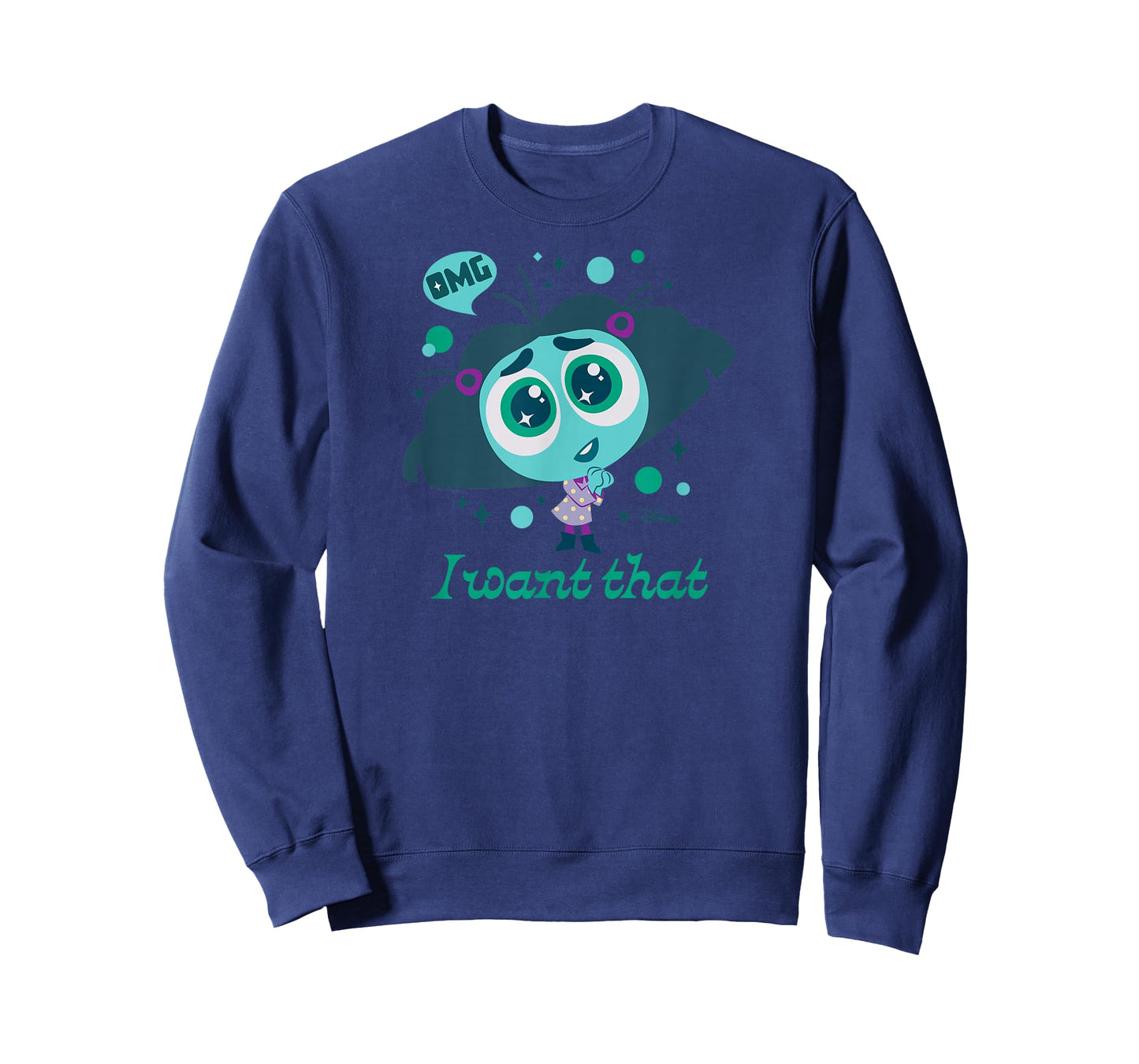 Inside Out 2 - Envy Character OMG I Want That T-Shirt