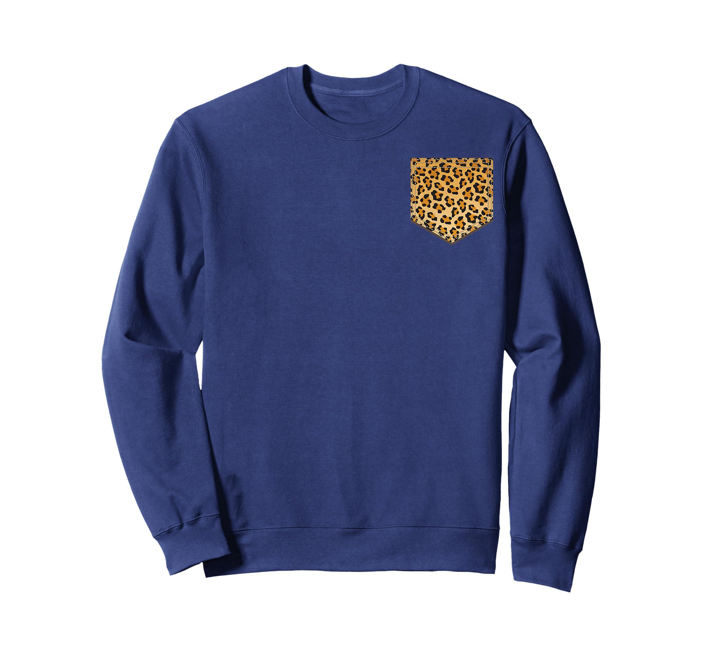 Leopard Print Pocket | Cool Animal Lover Cheetah Gift T-Shirt Small