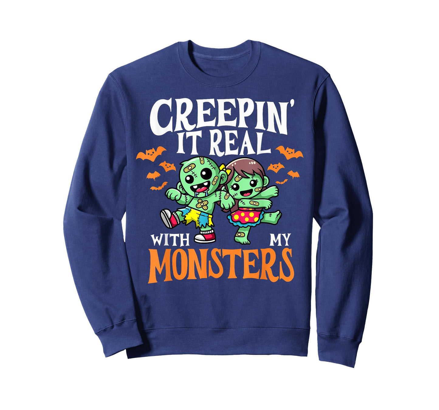 Creepin It Real Monster School Teacher Principal Halloween T-Shirt