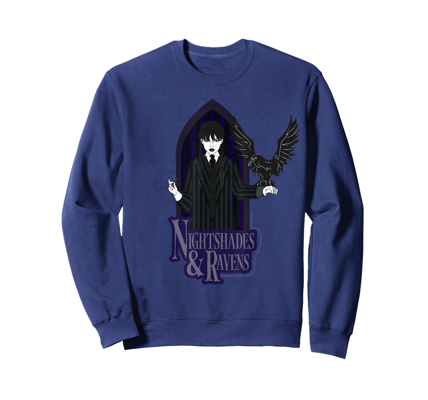 Wednesday Nightshade & Ravens Poster T-Shirt