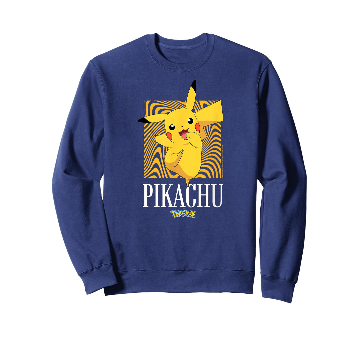 Pokémon - Pikachu Abstract Background T-Shirt