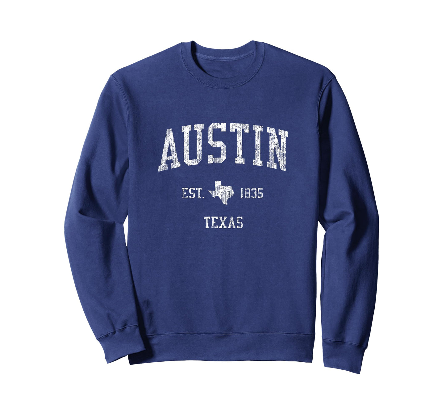 Austin Texas TX T-Shirt Vintage Sports Design Tee T-Shirt
