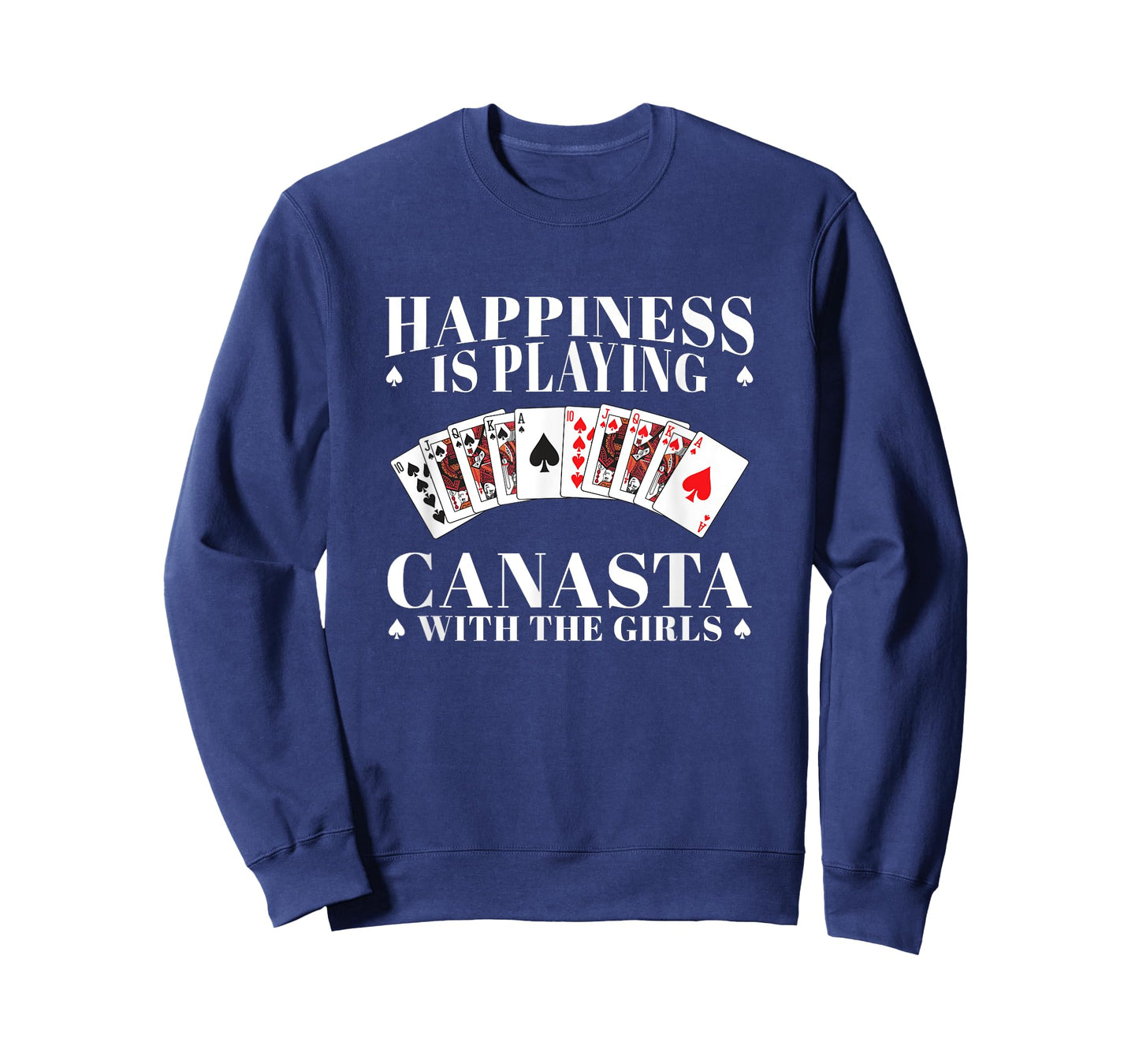 Happiness Is Playing Funny Canasta Card Game With The Girls T-Shirt