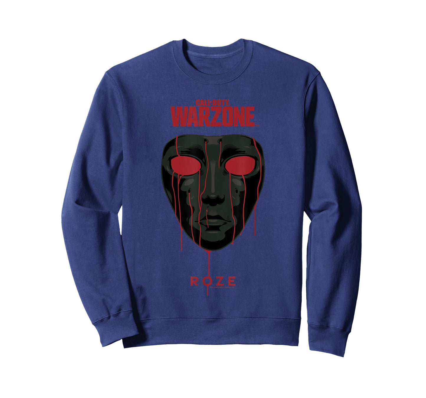 Call of Duty: Warzone Halloween Roze Dripping Blood Portrait T-Shirt