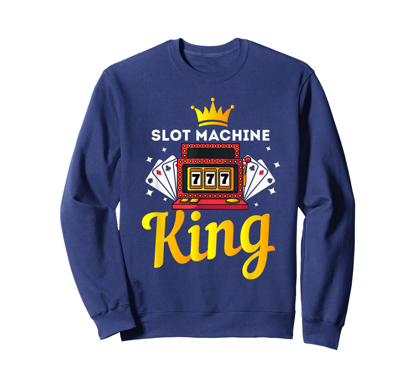 Love Playing The Slot Machine Gift - Men Slot Machine King T-Shirt