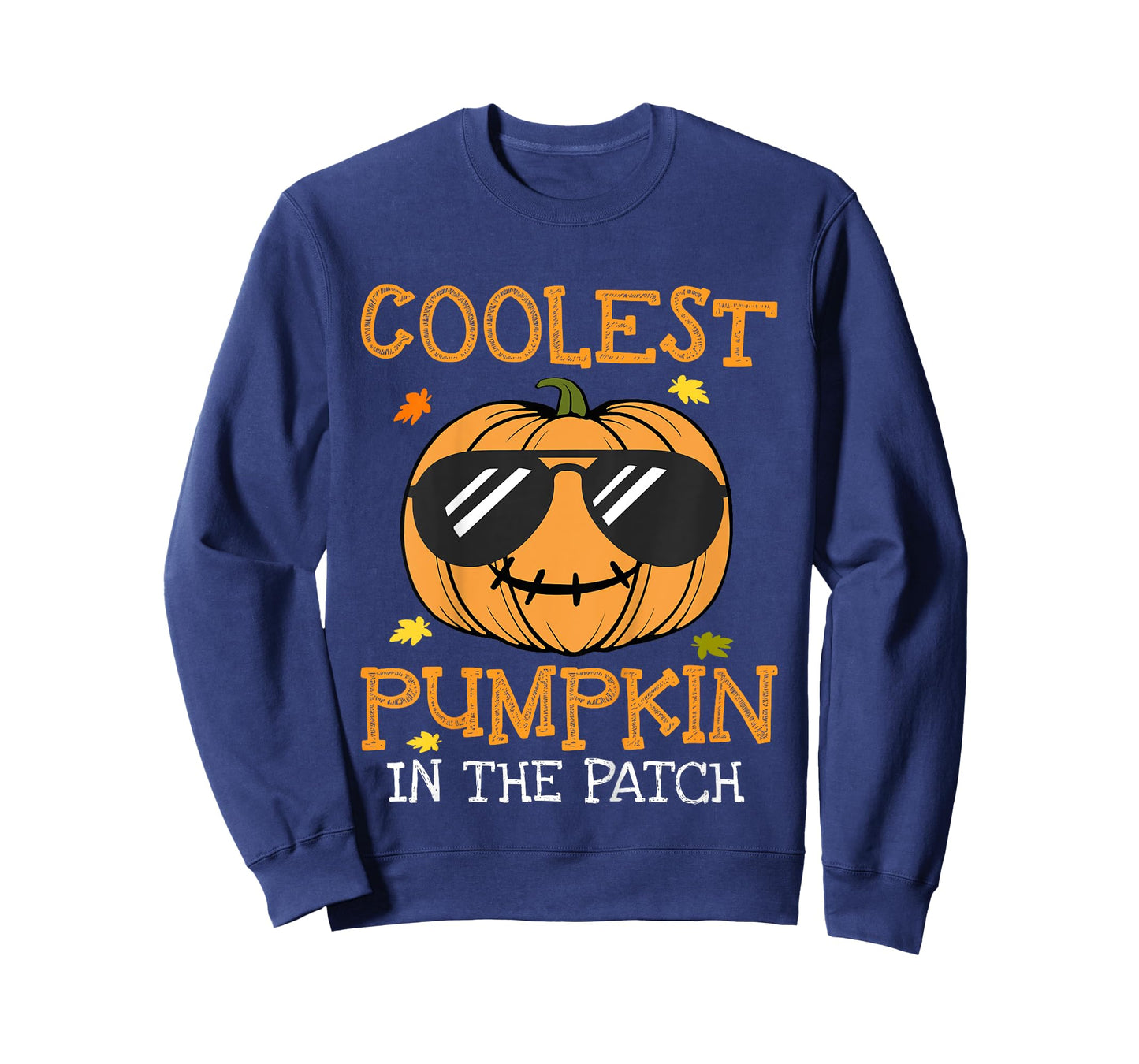 Kids Coolest Pumpkin In The Patch Halloween Costume Toddler Boys T-Shirt