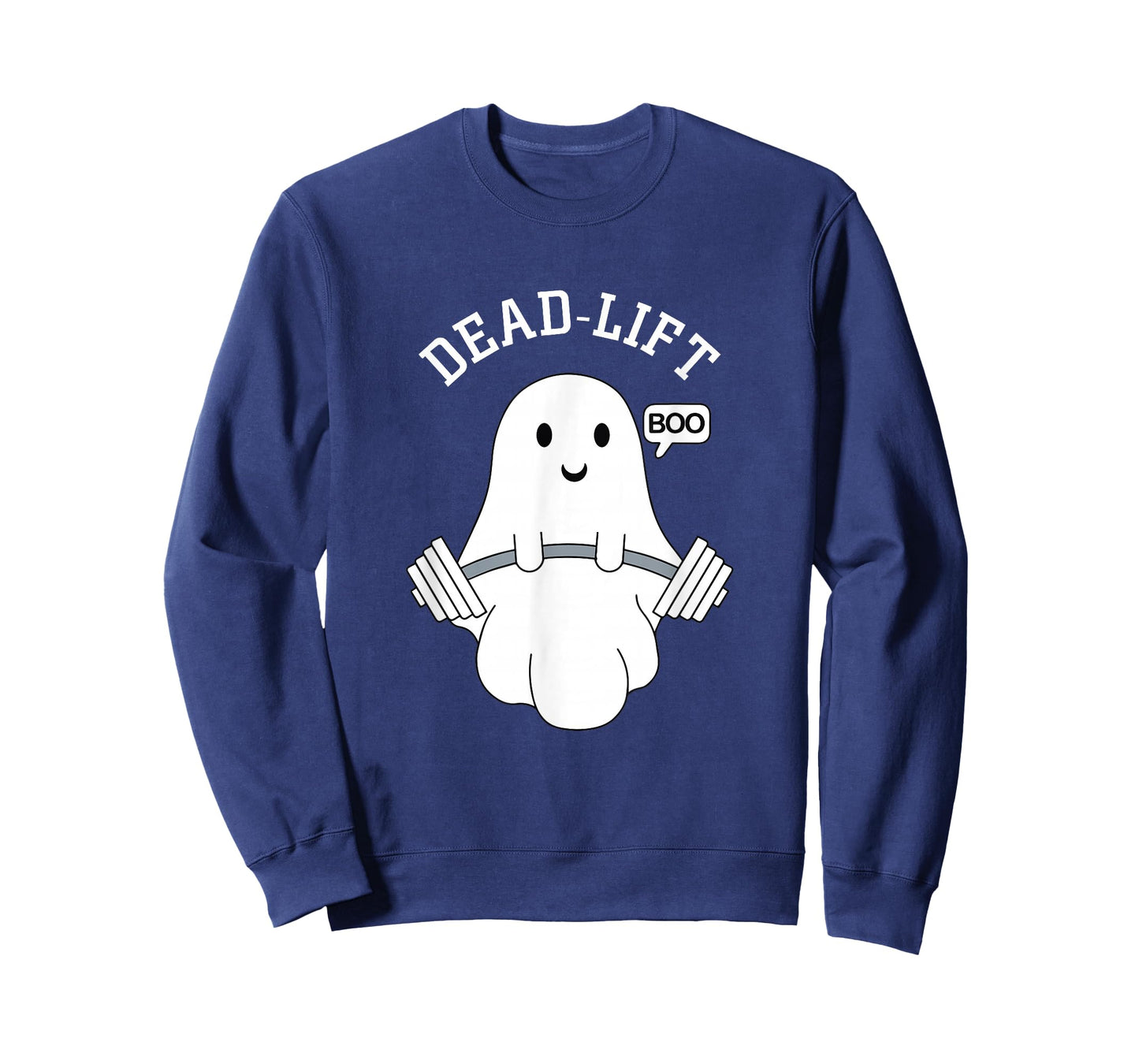 Deadlift Ghost Shirt Funny Halloween Weight Lifting Workout T-Shirt