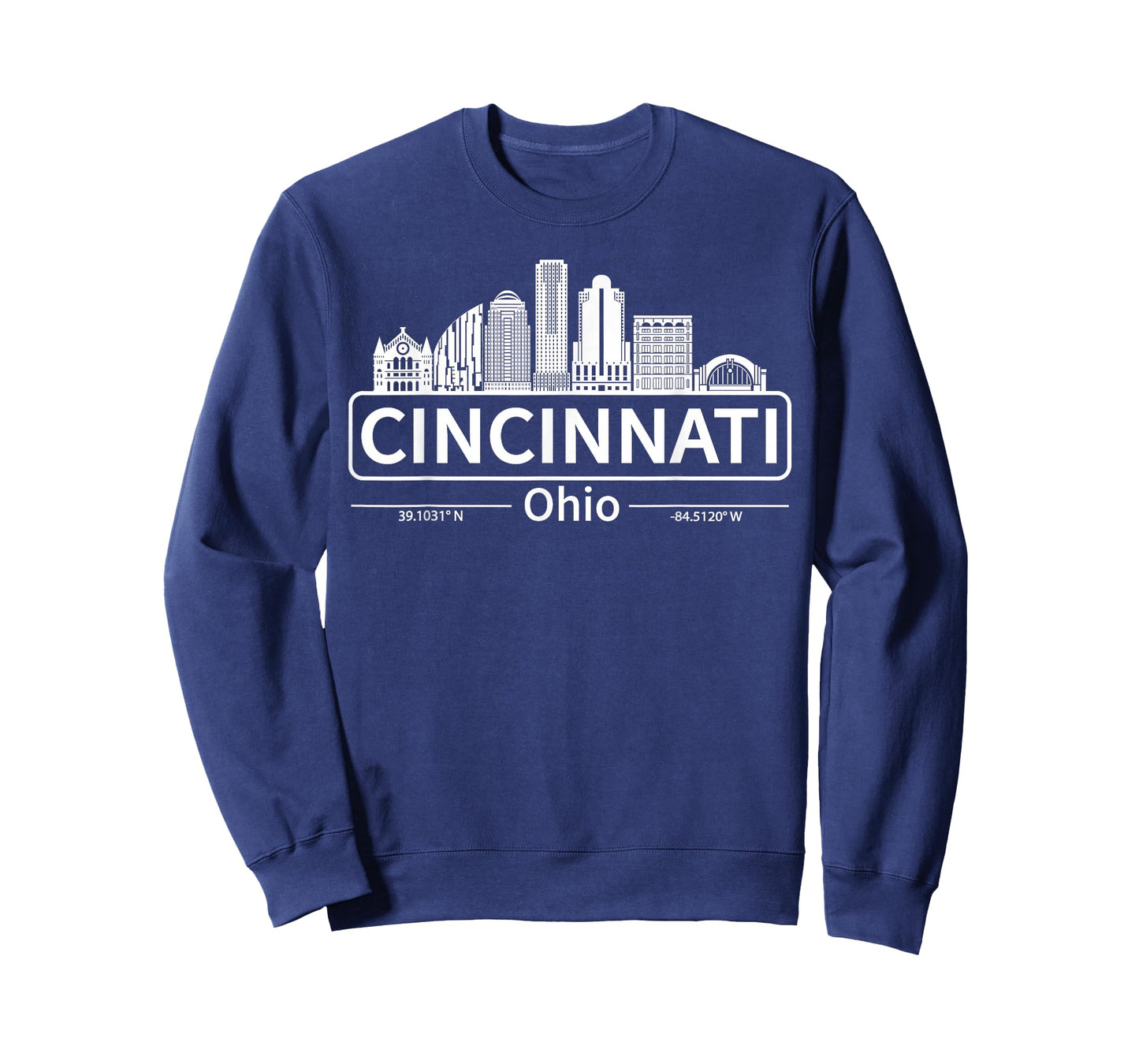 Cincinnati Ohio Skyline, Travel to Cincinnati T-Shirt