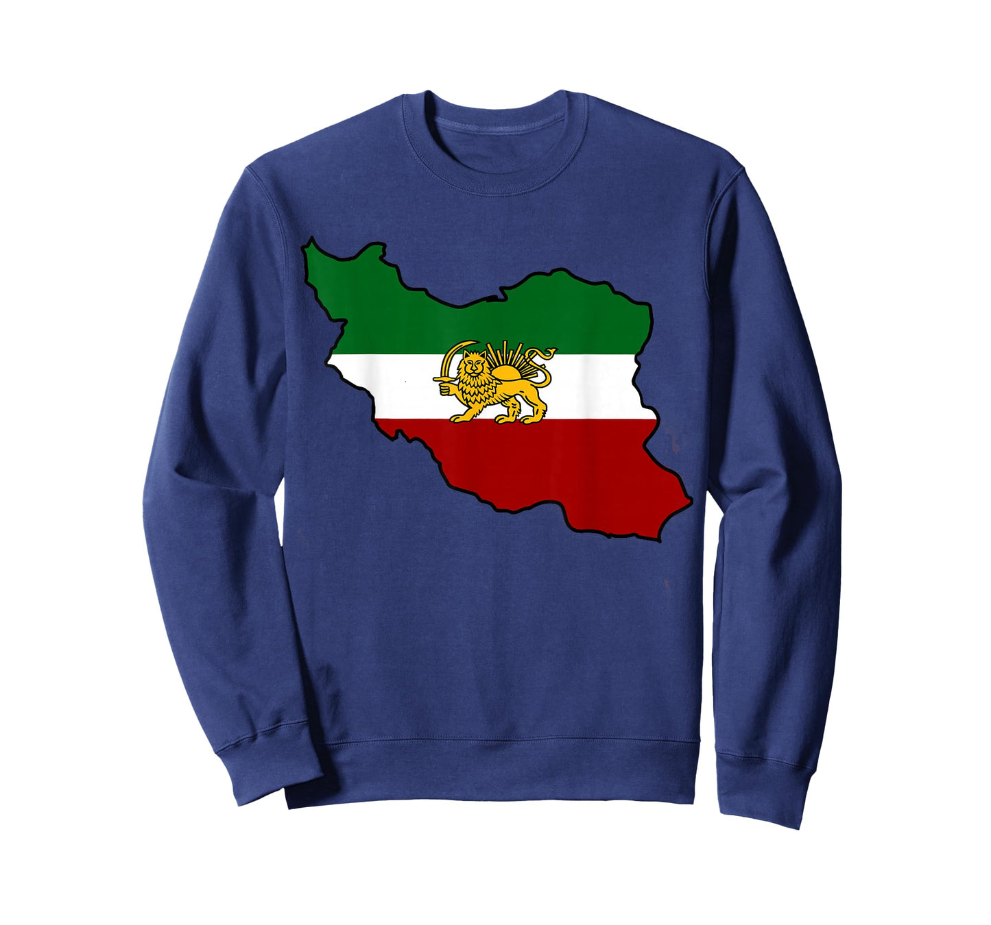 Iran flag with lion tshirt T-Shirt
