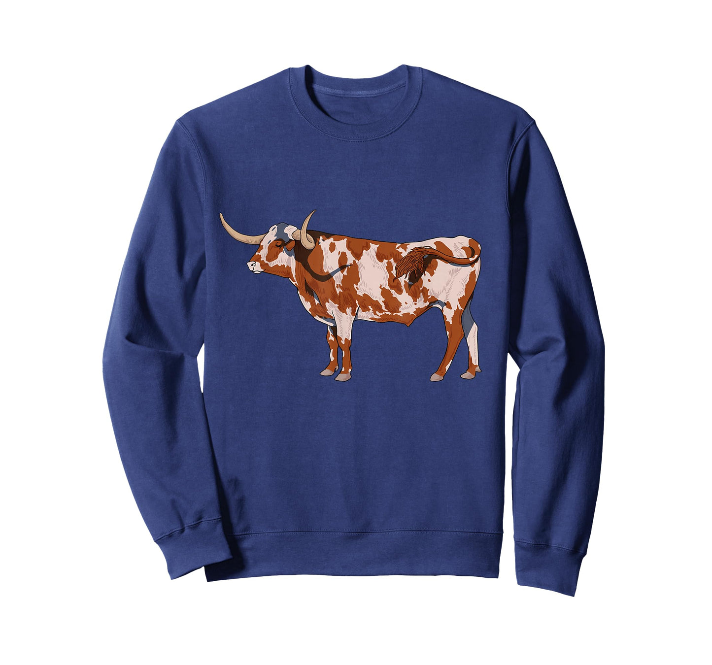 Drawing of a Longhorn Beef T-Shirt