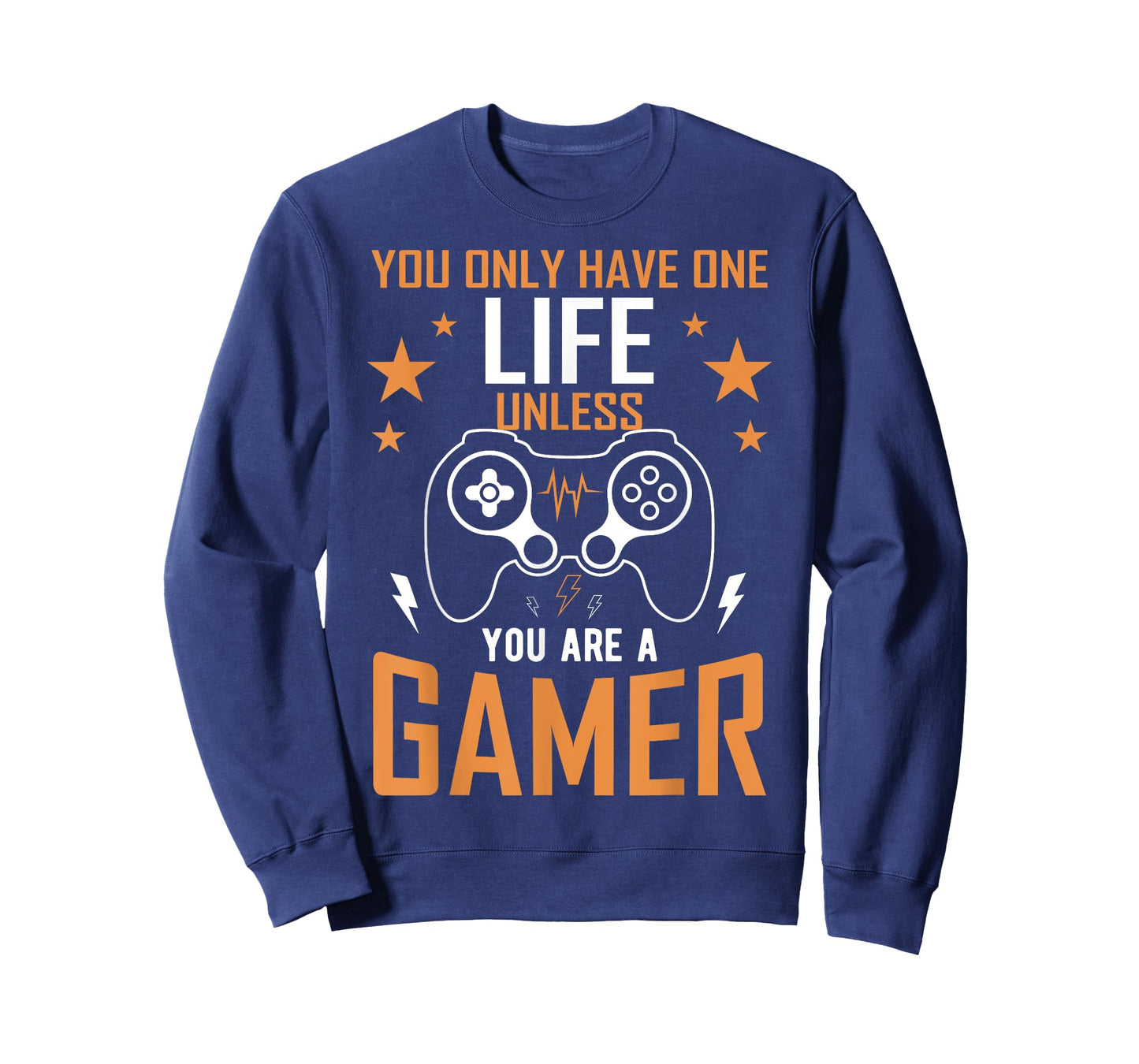 One Life Unless You’re a Gamer - Gaming Design T-Shirt